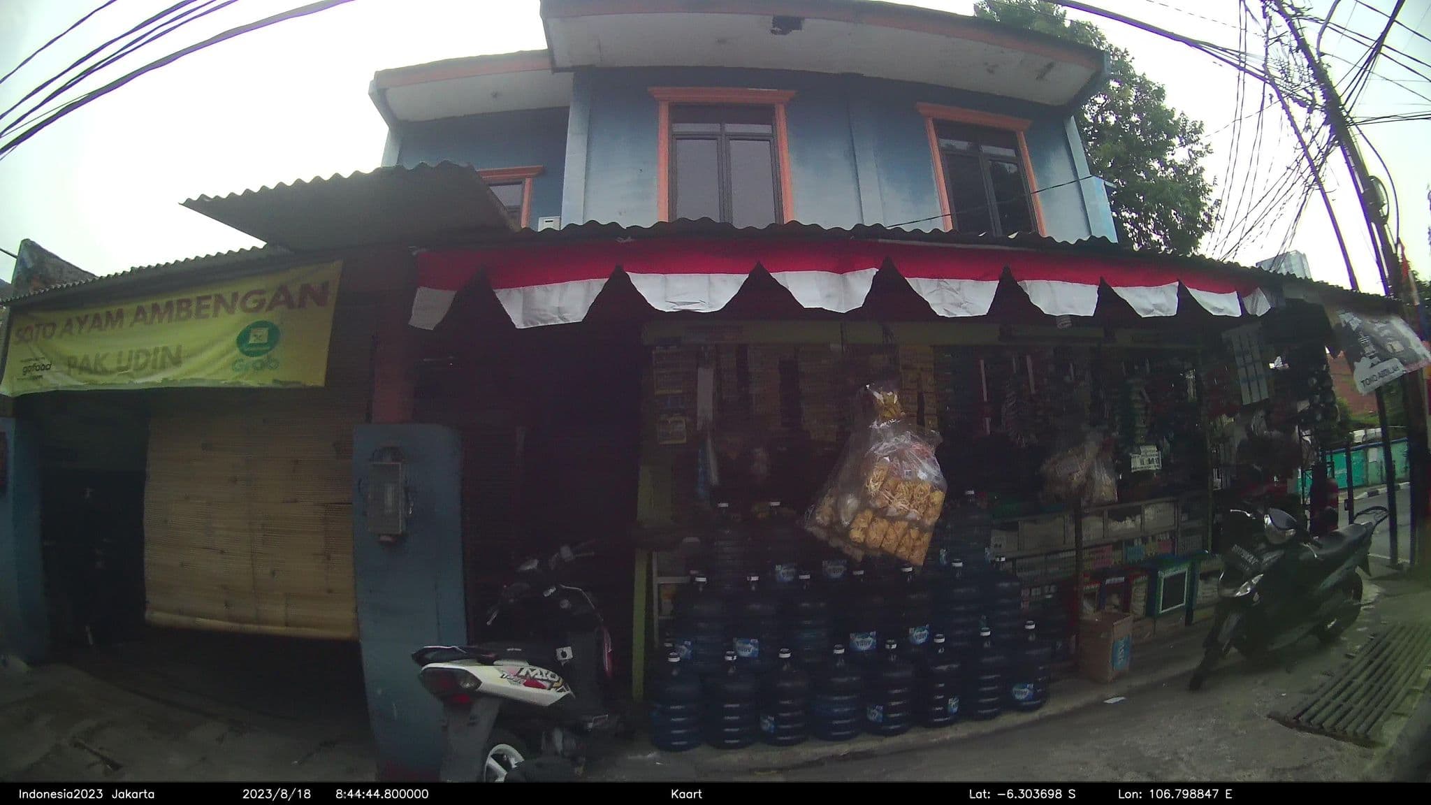 Street view near Grand Pacific Hotel, Bandung, Pamulang — © kaart_2 (CC BY-SA · Mapillary)
