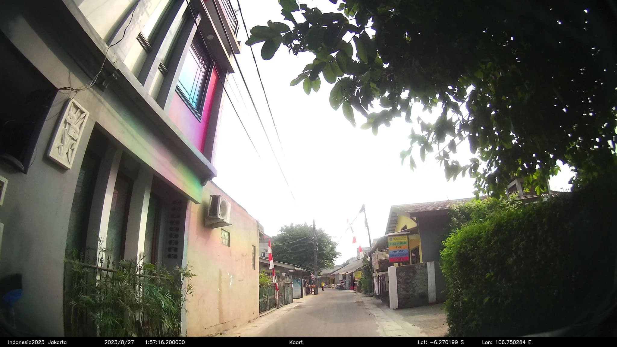 Street view near Gabril's Room, South Tangerang — © kaart_2 (CC BY-SA · Mapillary)