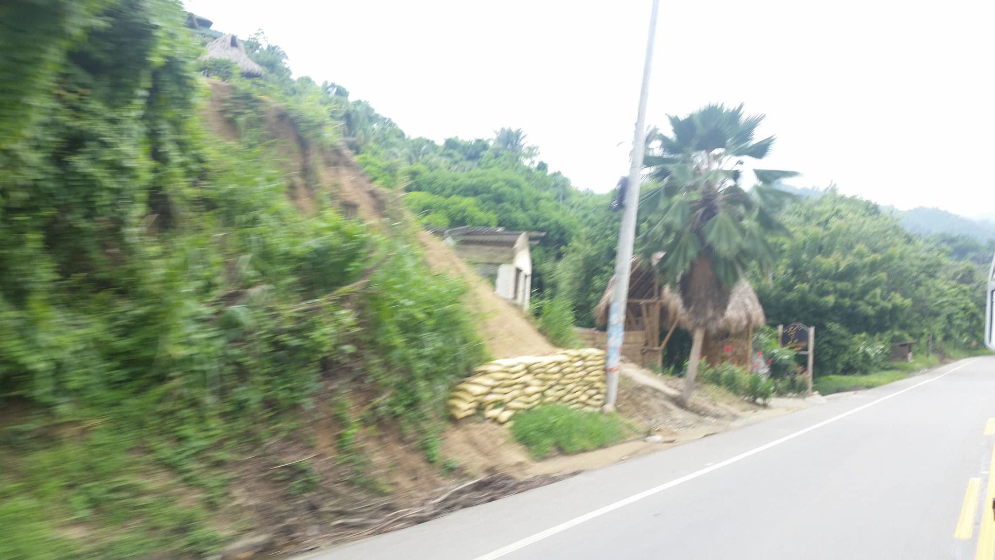 Street view near Elemental Lodge, Santa Marta