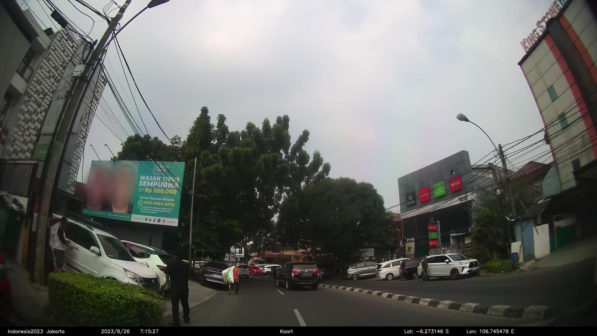 Street view near KingStone Hotel, South Tangerang — © kaart_2 (CC BY-SA · Mapillary)