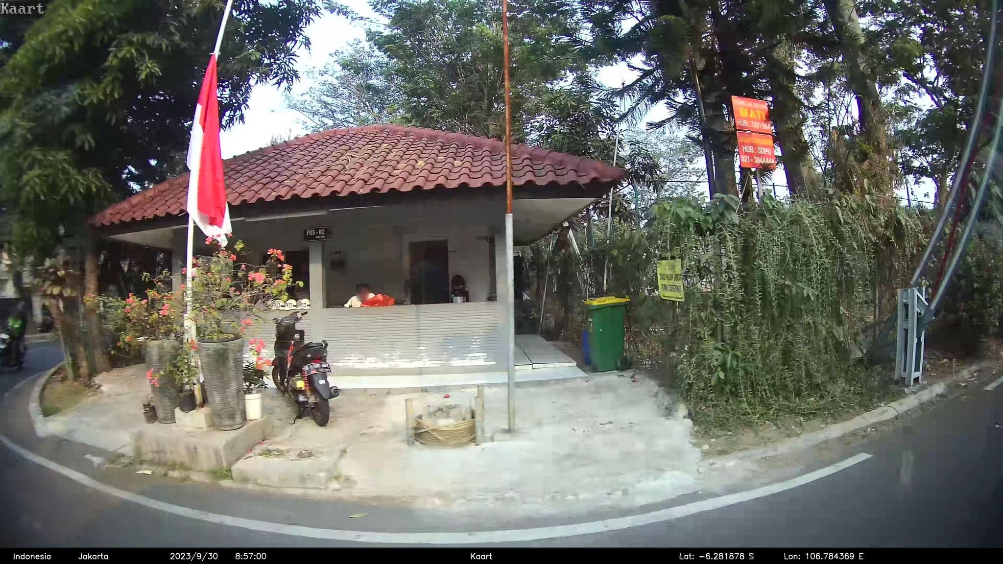 Street view near Sasar Zone, South Tangerang — © kaart_2 (CC BY-SA · Mapillary)