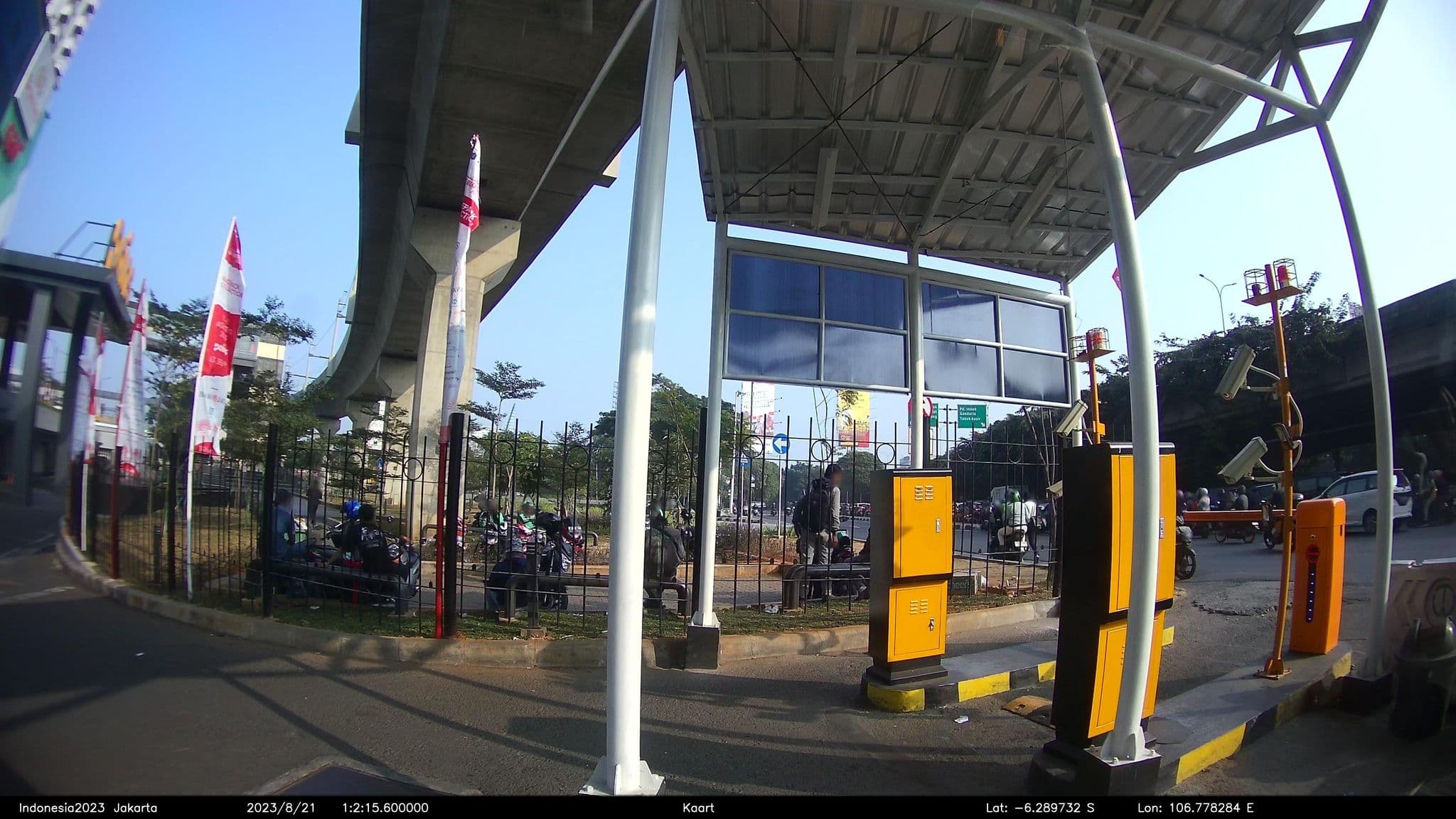 Street view near Grand Whiz Hotel, South Tangerang — © kaart_2 (CC BY-SA · Mapillary)