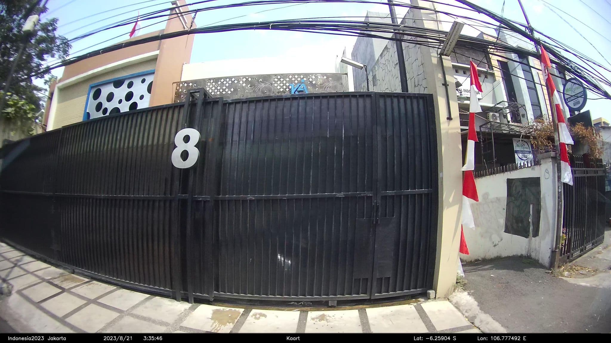 Street view near Santika Dyandra Medan, South Tangerang — © kaart_2 (CC BY-SA · Mapillary)