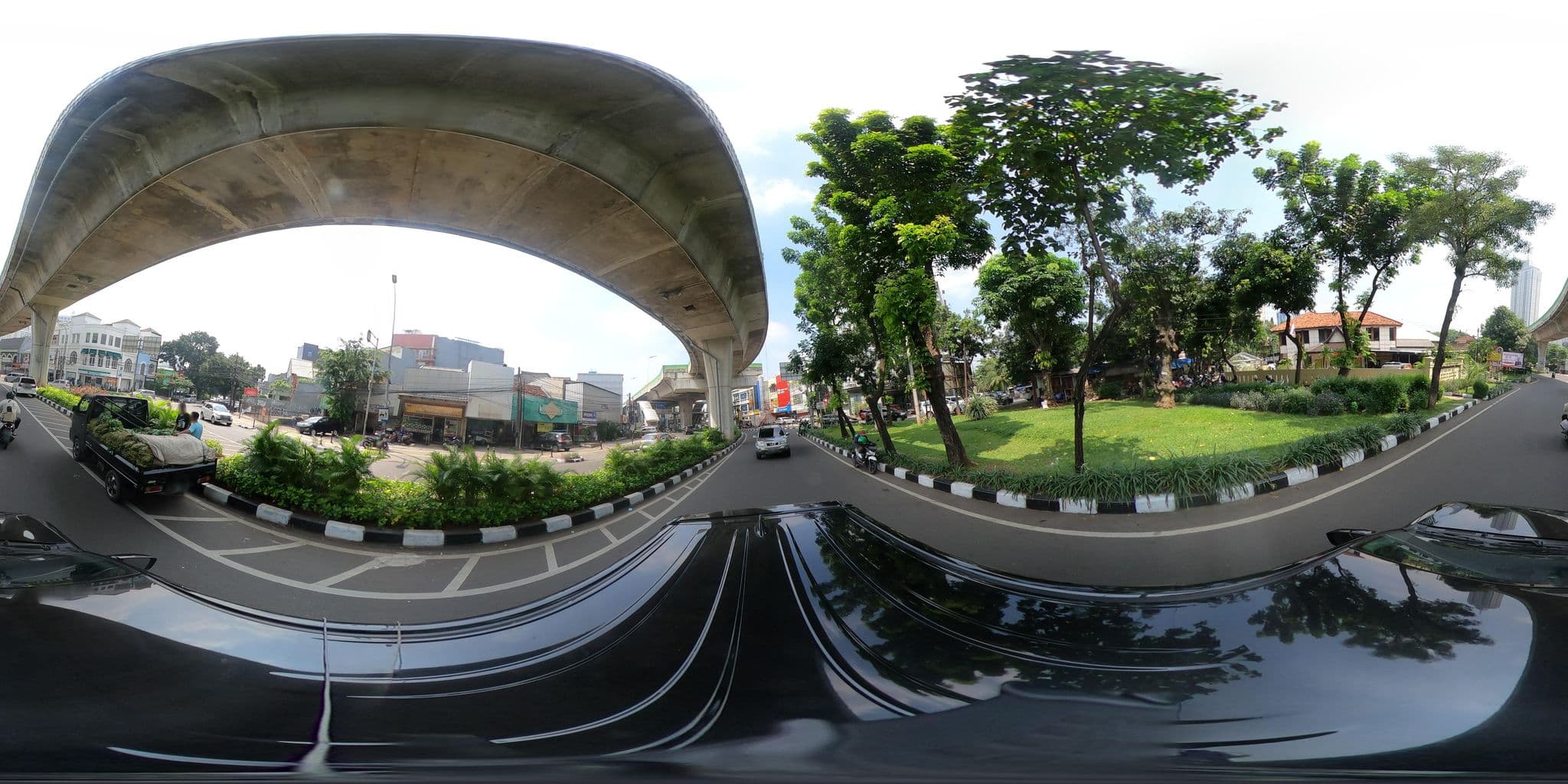Street view near Everyday Smart Hotel, Jakarta — © kaart_360 (CC BY-SA · Mapillary)