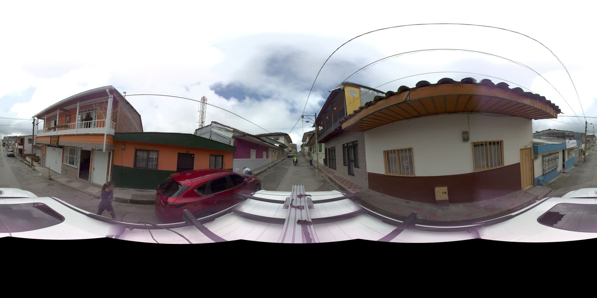 Street view near Verana Hostel, Filandia — © sarahantos (CC BY-SA · Mapillary)