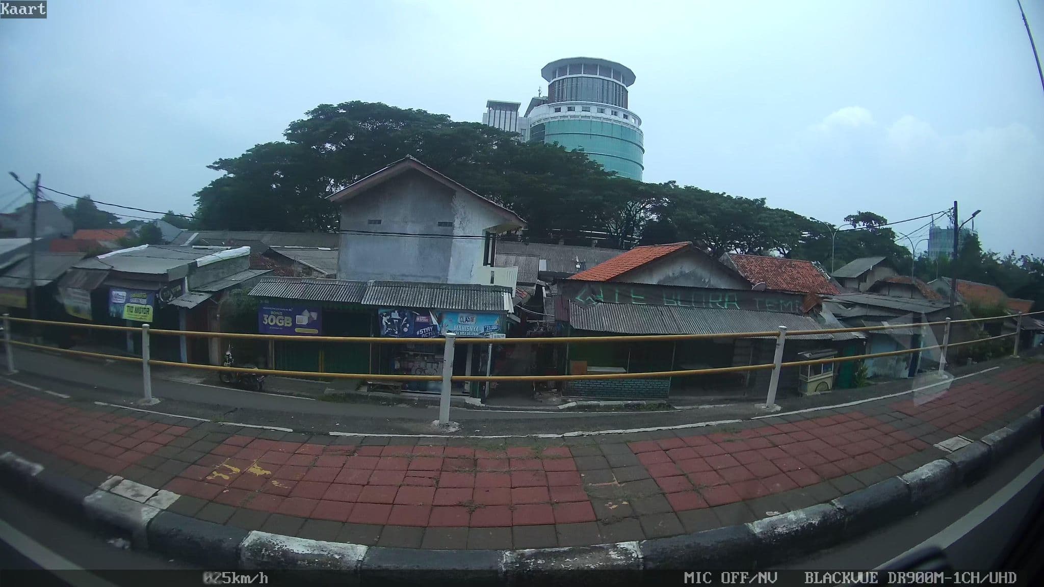 Street view near Mega Anggrek Hotel, Ciputat — © kaart_1 (CC BY-SA · Mapillary)
