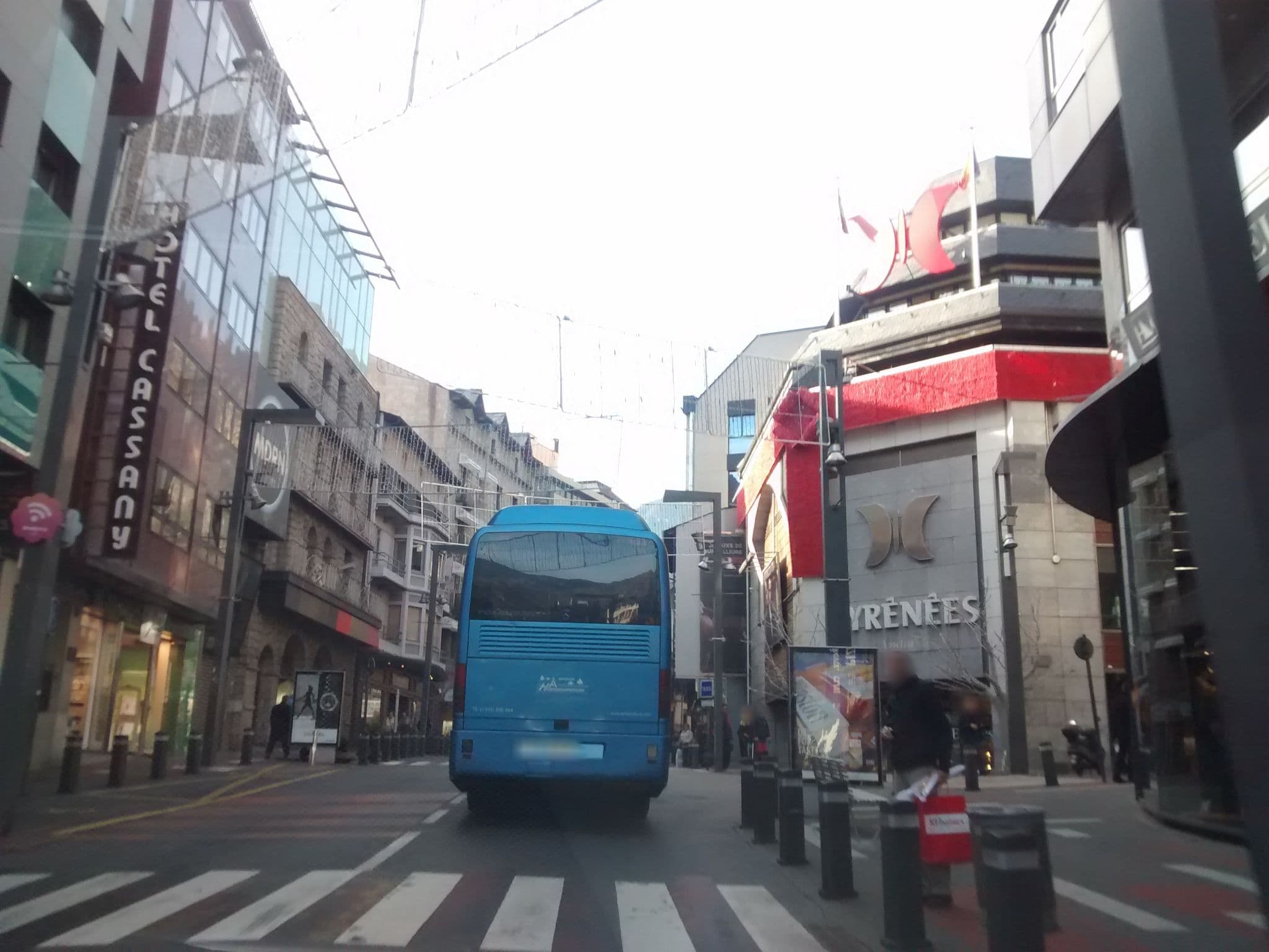 Street view near Eurostars Andorra, Andorra la Vella — © egofer (CC BY-SA · Mapillary)