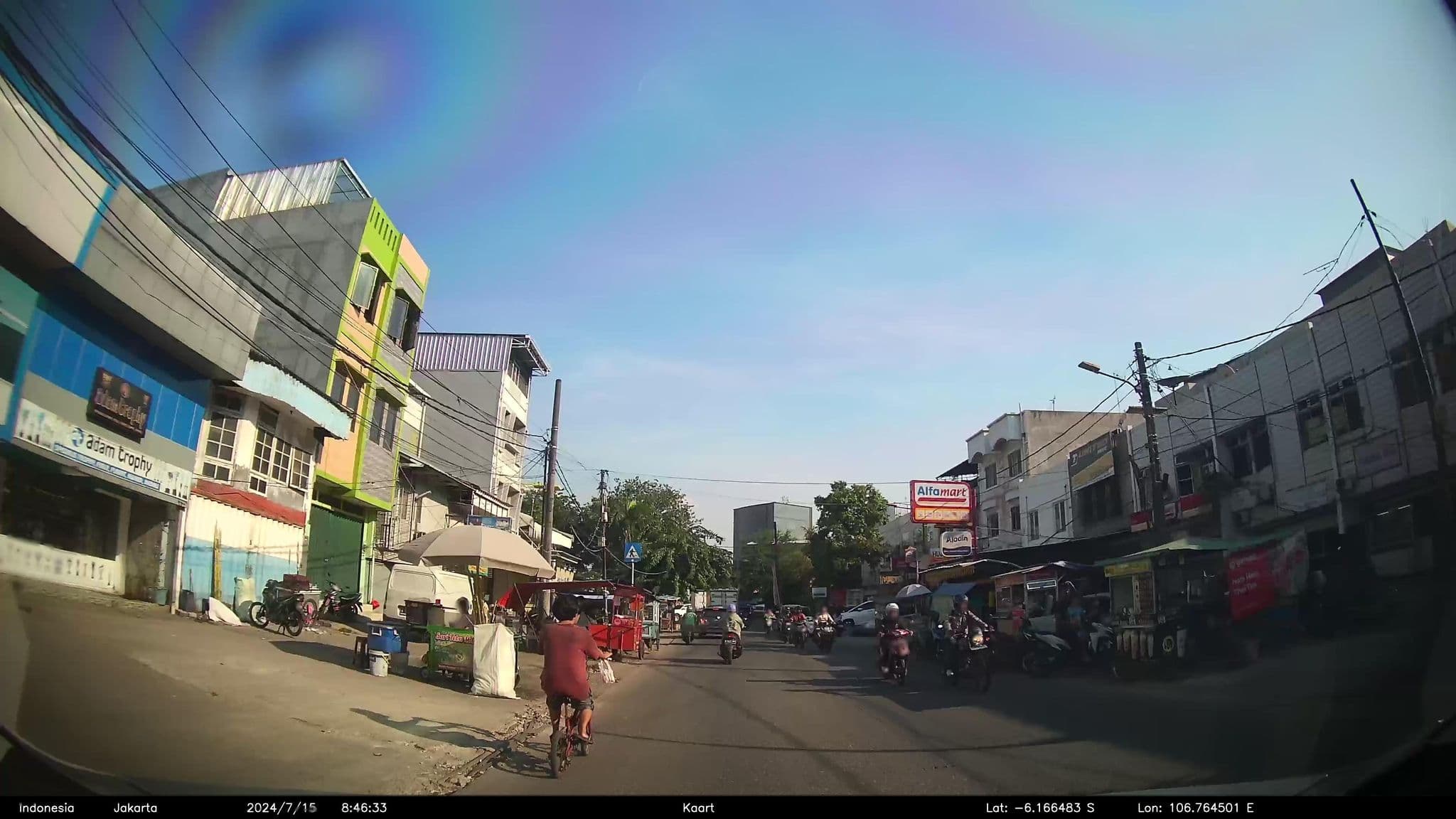 Street view near Kos Golden Green, Jakarta — © kaartcam (CC BY-SA · Mapillary)