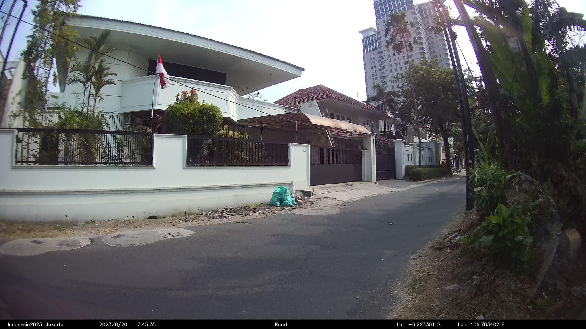 Street view near Kosan Haji Jali, Jakarta — © kaart5 (CC BY-SA · Mapillary)