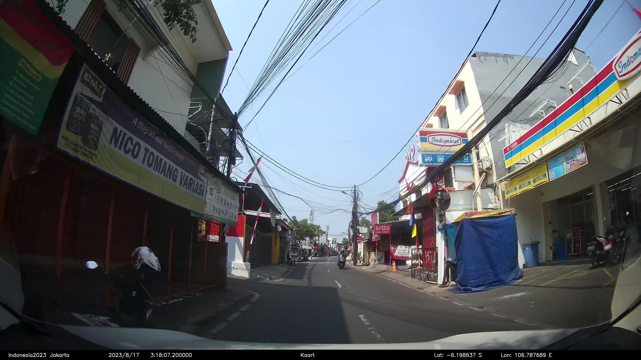Street view near Hotel JS Luwansa, Jakarta — © kaart_2 (CC BY-SA · Mapillary)