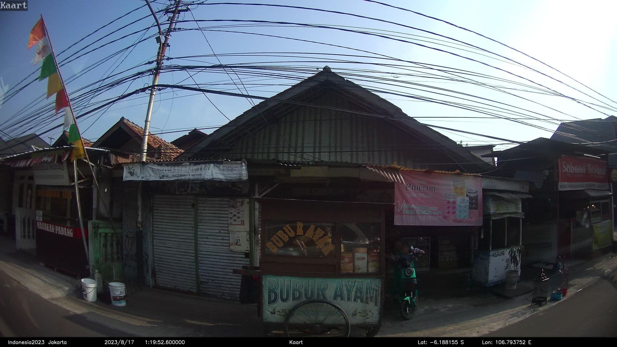 Street view near Wisma Rimadi, Jakarta — © kaart_2 (CC BY-SA · Mapillary)