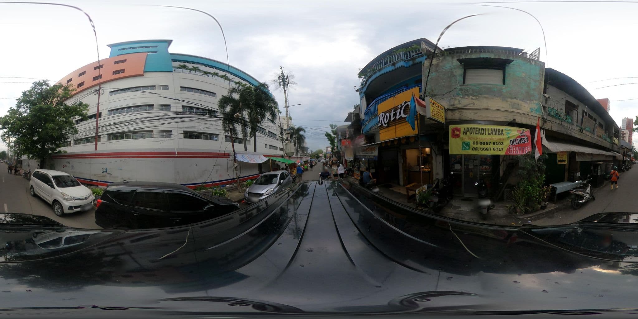 Street view near musi room - twin plaza hotel, Jakarta — © Kaart---360 (CC BY-SA · Mapillary)