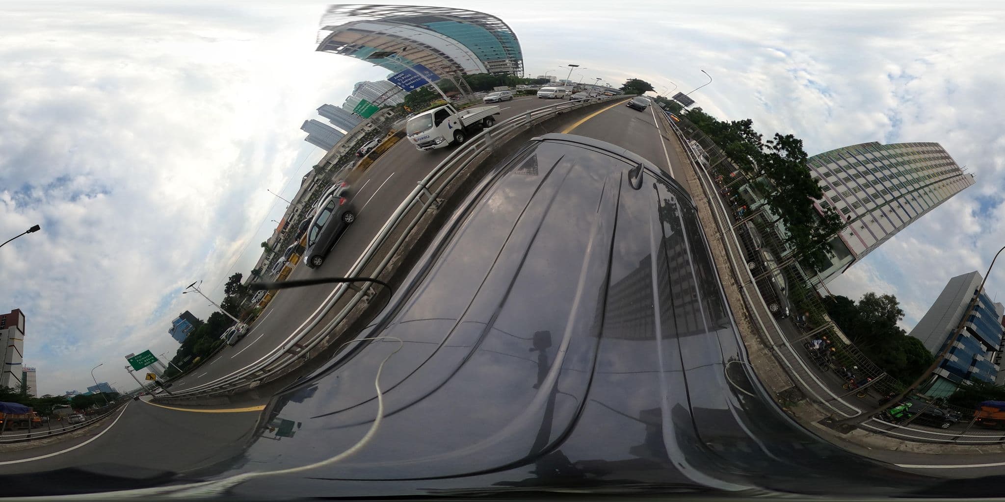 Street view near Twin Plaza Hotel, Tomang - Jakarta, Jakarta — © kaart_360 (CC BY-SA · Mapillary)