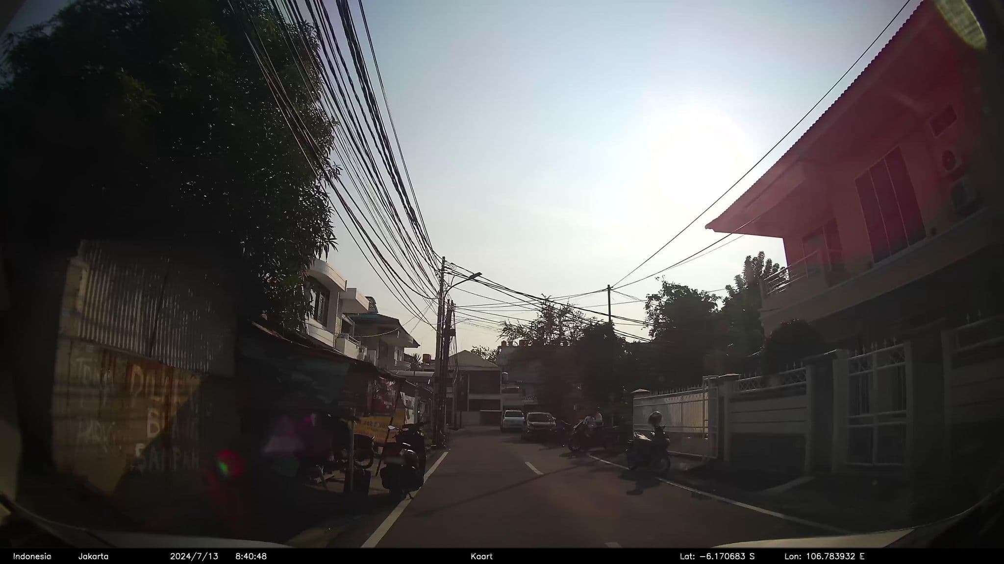 Street view near The Fountain, Jakarta — © kaartcam (CC BY-SA · Mapillary)