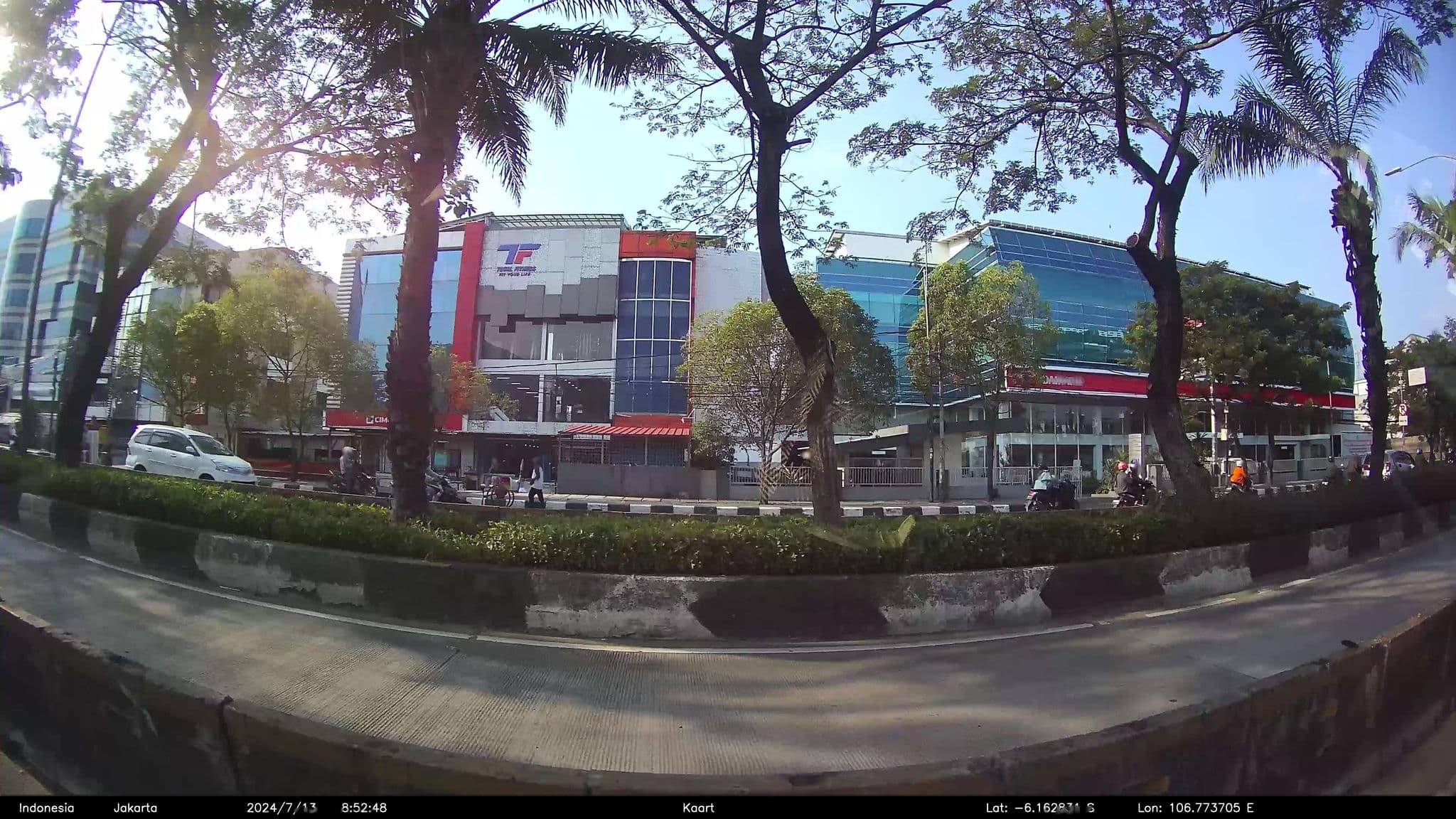 Street view near Hotel CKhrysant, Jakarta — © kaartcam (CC BY-SA · Mapillary)