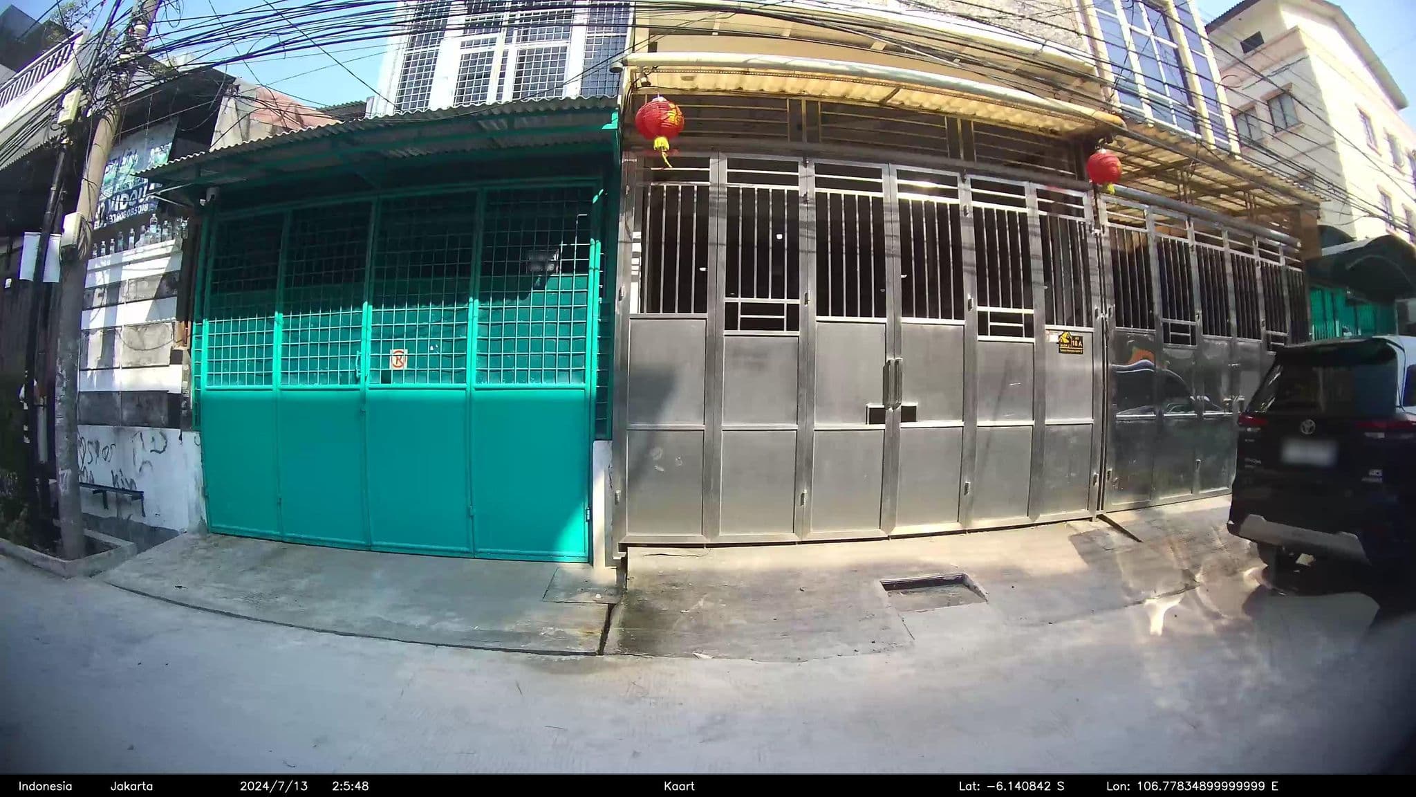 Street view near Hotel & Cafe Permata Indah 2, Jakarta — © kaart_1 (CC BY-SA · Mapillary)