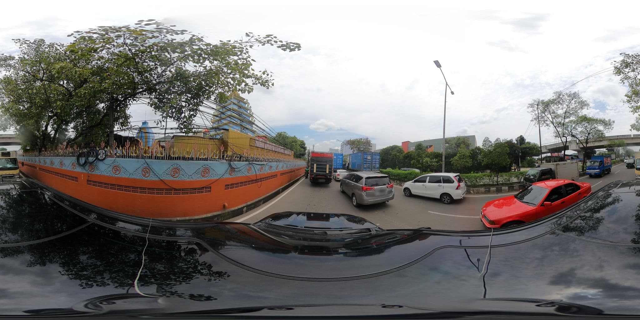 Street view near Hotel Intercontinental Mid plaza, Jakarta — © Kaart---360 (CC BY-SA · Mapillary)