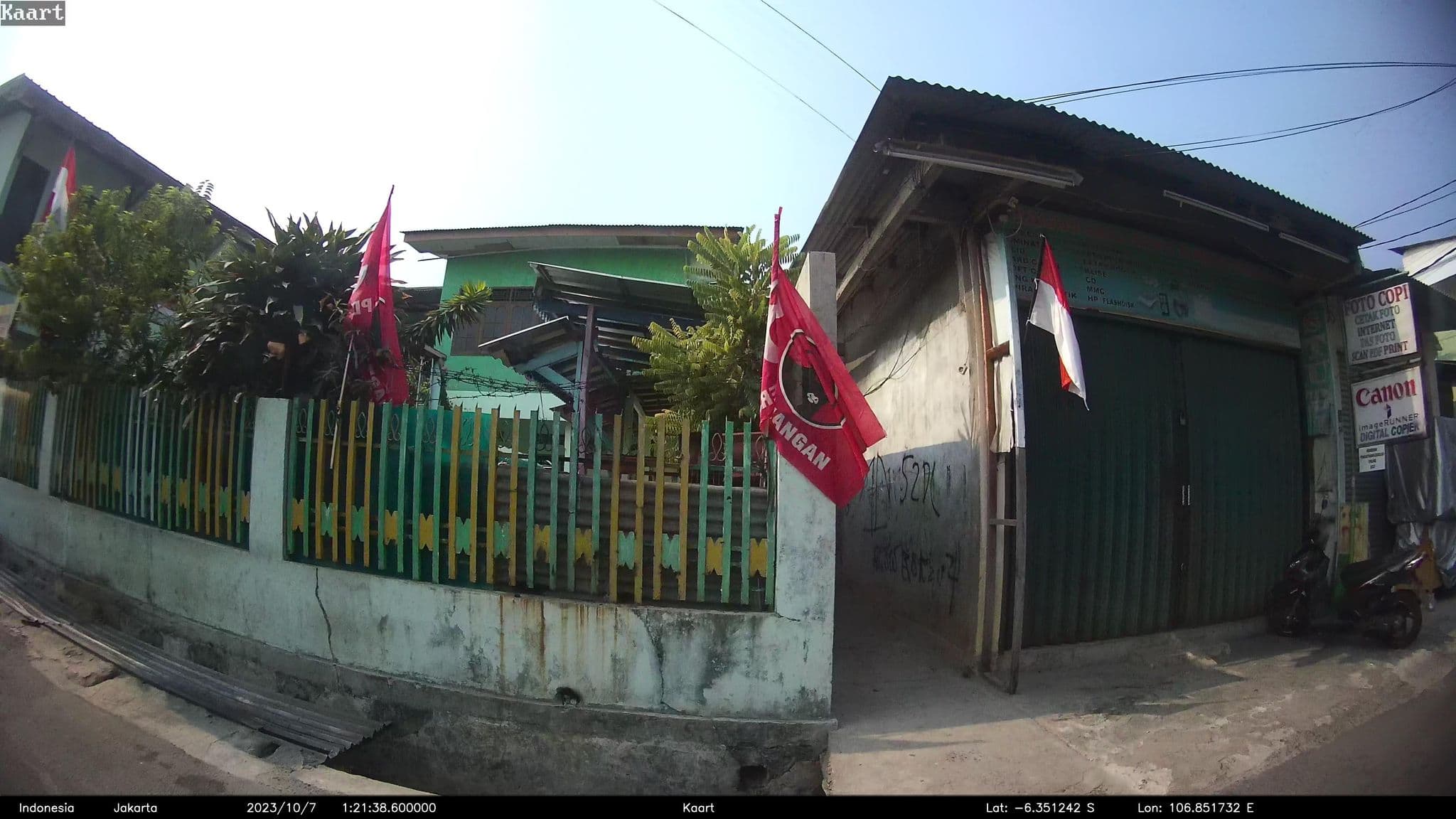 Street view near Cluster Eforbia - Hotel Grand Ussu, Depok — © kaart5 (CC BY-SA · Mapillary)