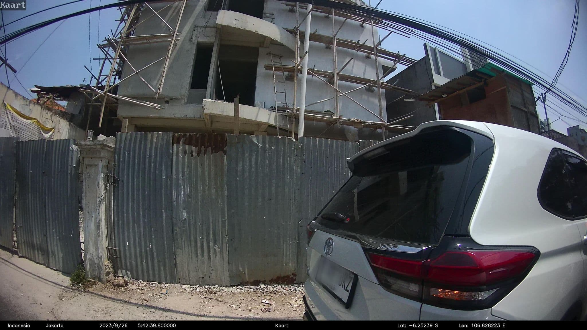 Street view near Kamar Nopi, Jakarta — © kaart_2 (CC BY-SA · Mapillary)