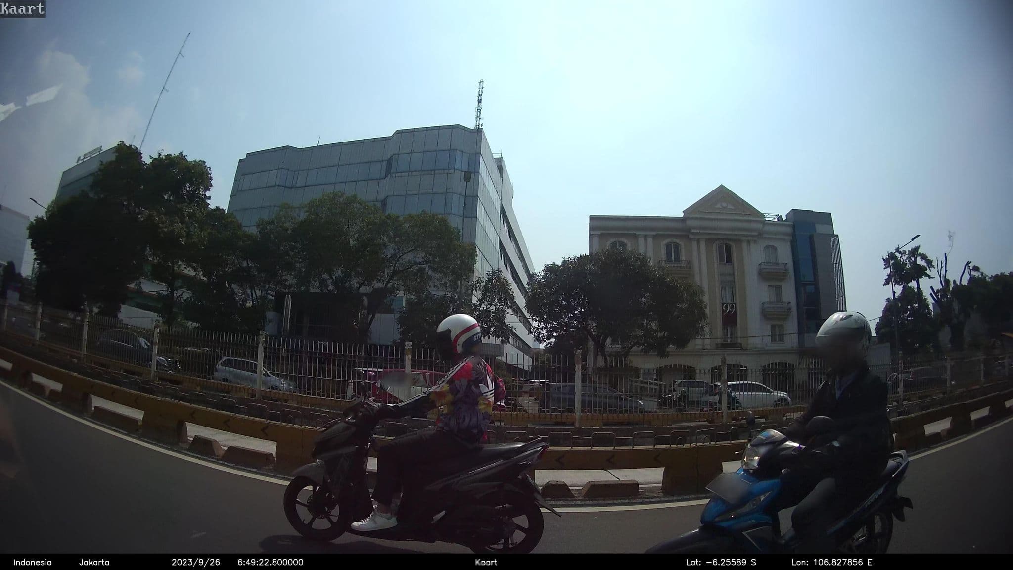 Street view near Hotel Cipta 2, Jakarta — © kaart_2 (CC BY-SA · Mapillary)