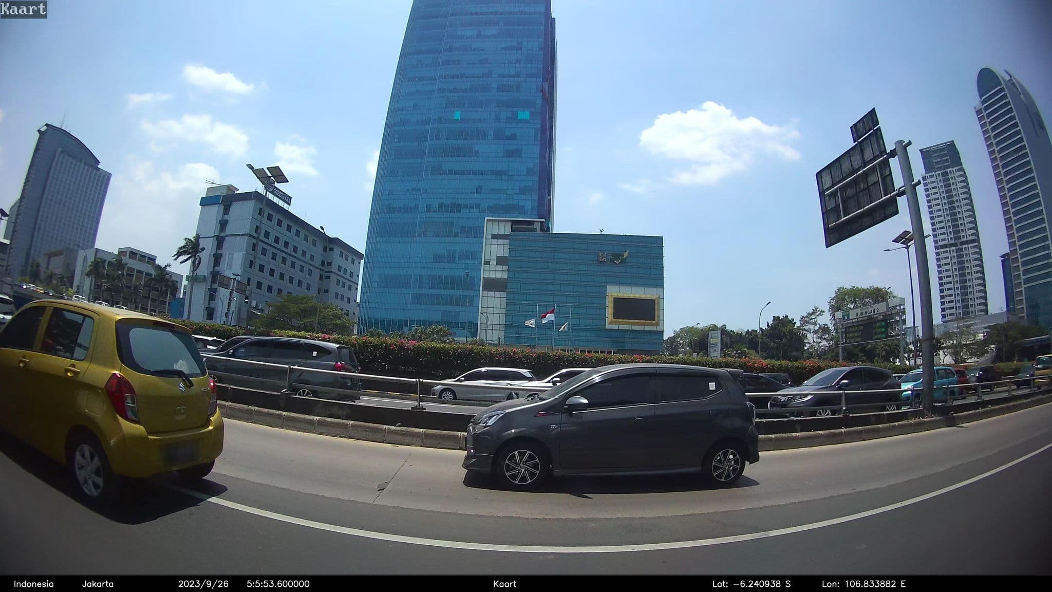 Street view near Hotel Catur Adnyana Bangli, Jakarta — © kaart_2 (CC BY-SA · Mapillary)