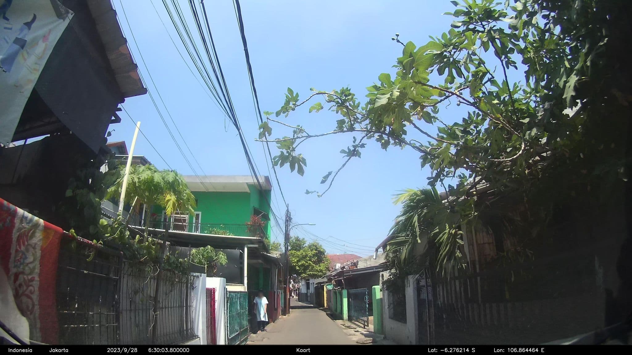 Street view near Amaris Hotel, Jakarta — © kaart_2 (CC BY-SA · Mapillary)