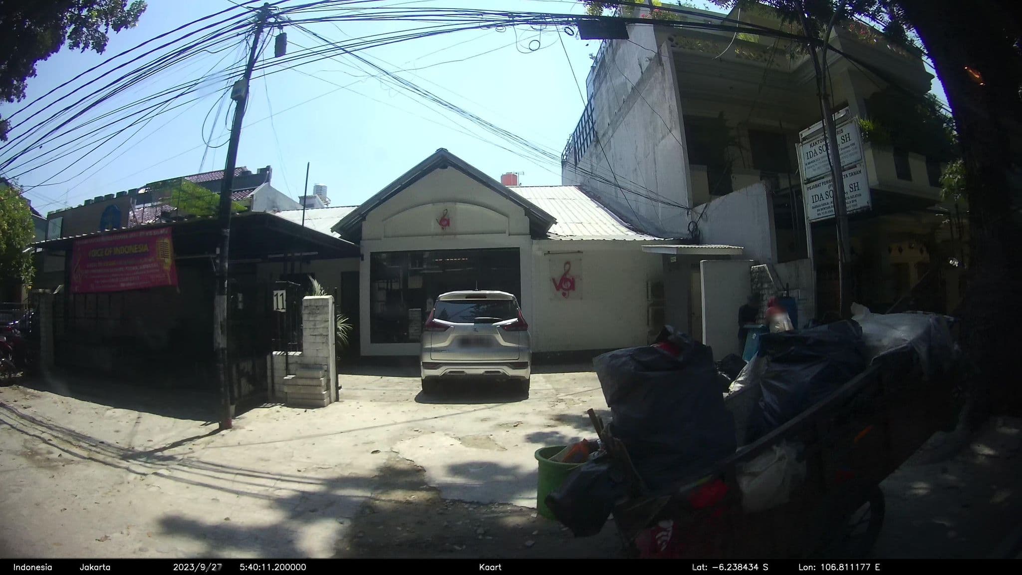 Street view near The Loji, Jakarta — © kaart_2 (CC BY-SA · Mapillary)