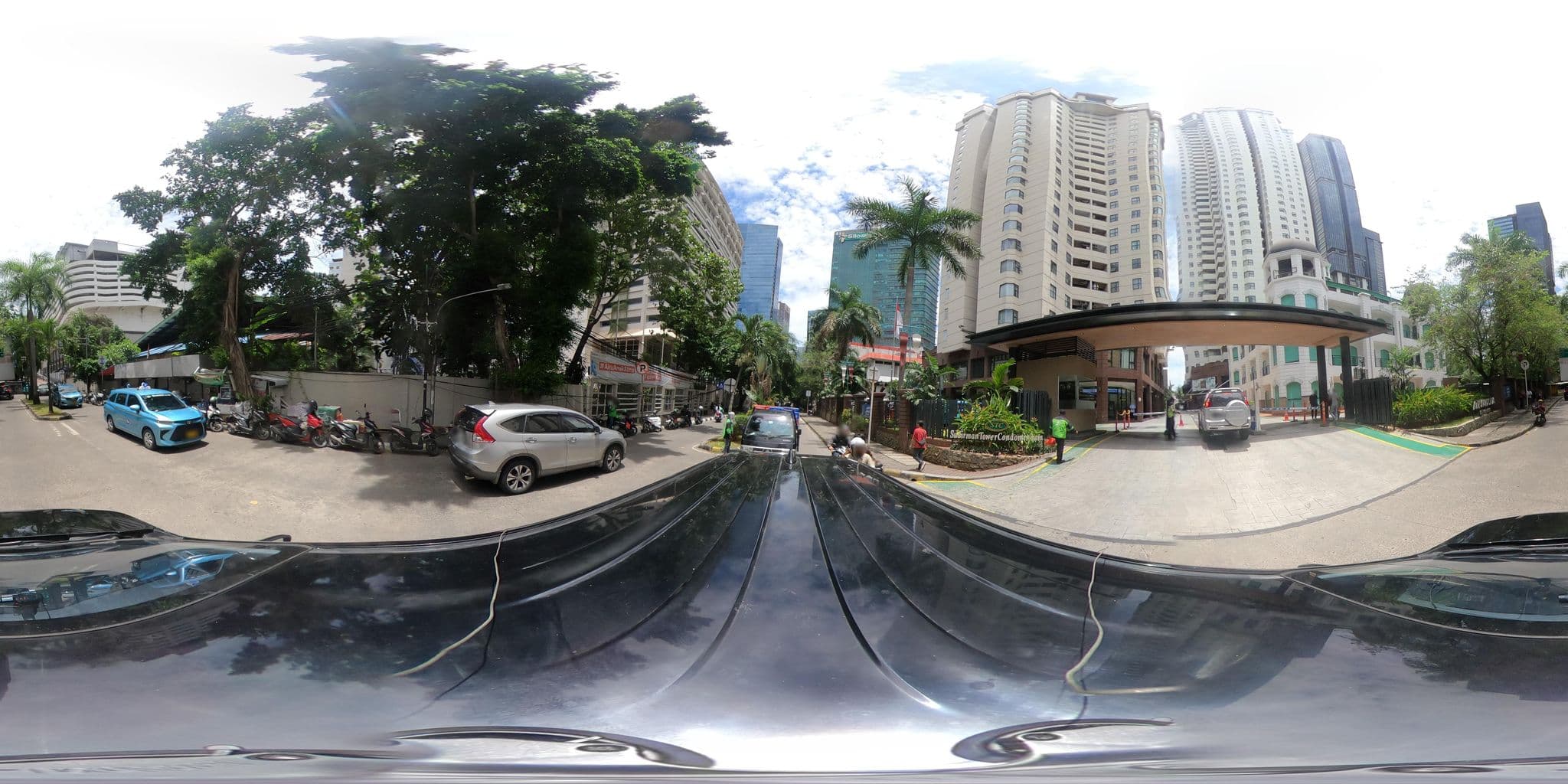 Street view near Aryaduta Semanggi Main Lobby, Jakarta — © Kaart---360 (CC BY-SA · Mapillary)