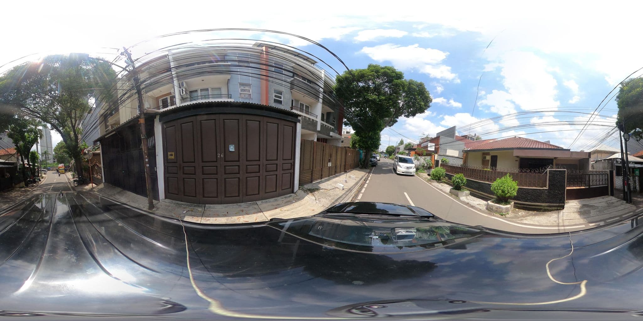 Street view near Starfruit House, Jakarta — © Kaart---360 (CC BY-SA · Mapillary)