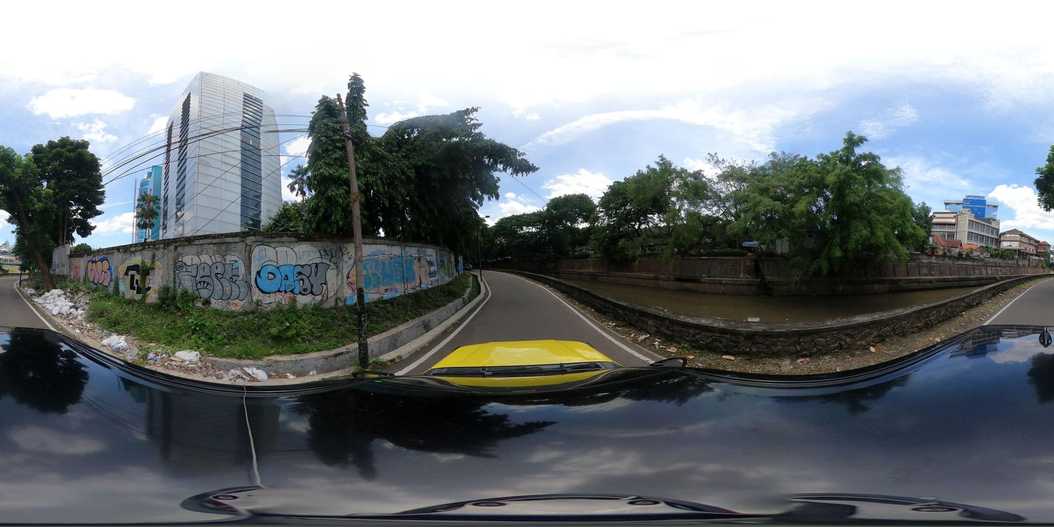 Street view near Al Thalib Menteng Syariah Hotel, Jakarta — © Kaart---360 (CC BY-SA · Mapillary)