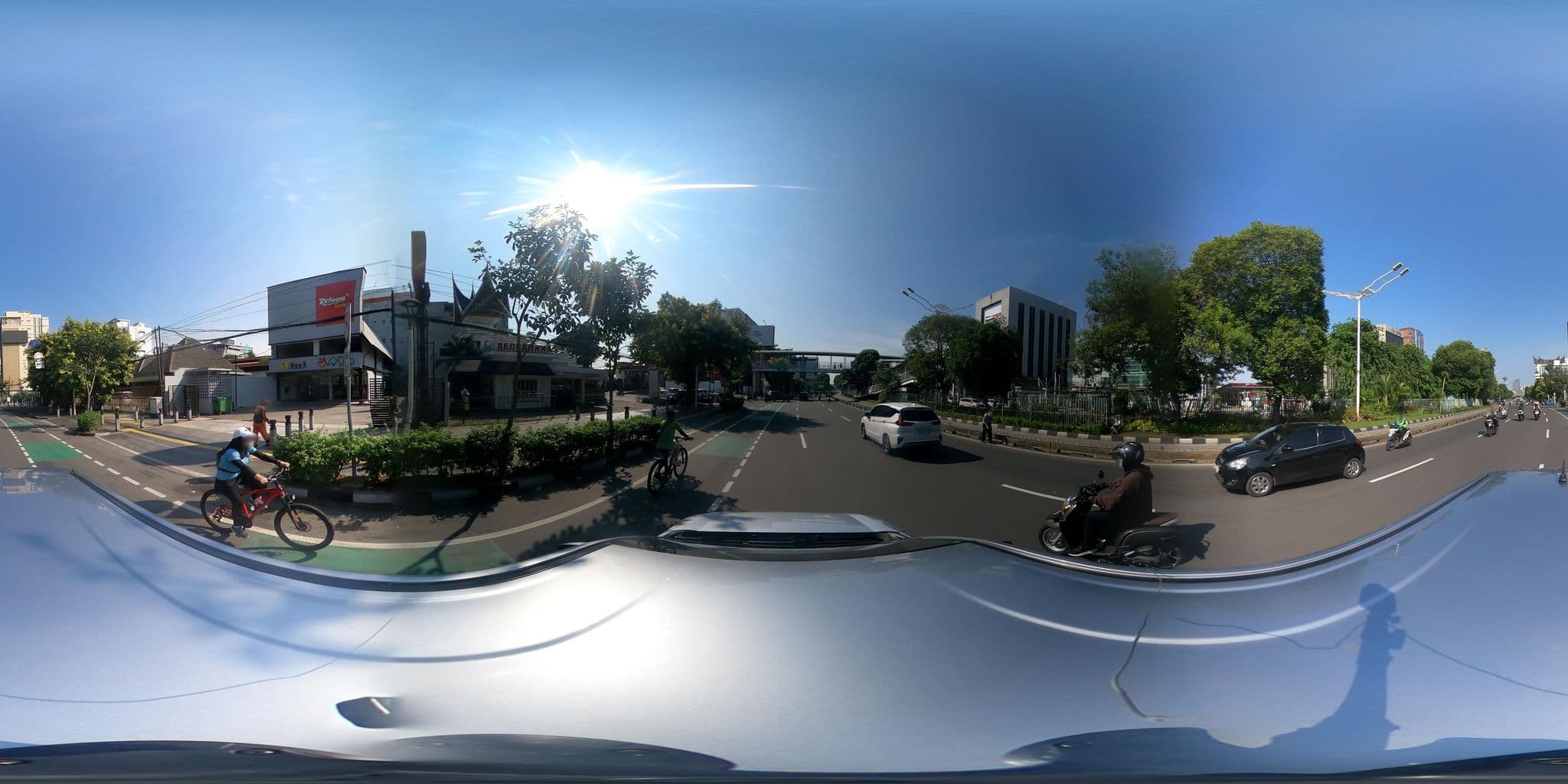 Street view near Jalan Matraman Raya, Jakarta — © Kaart---360 (CC BY-SA · Mapillary)