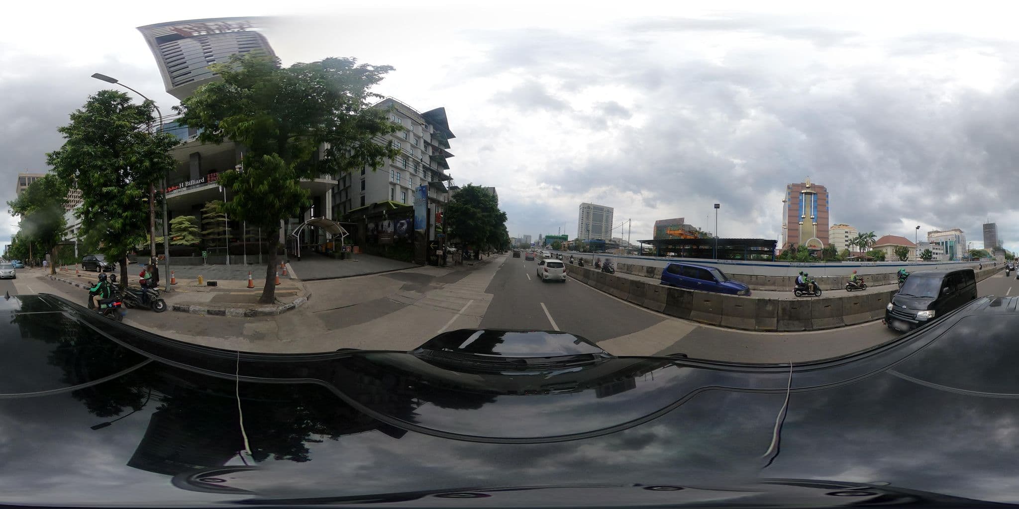 Street view near Juanda Inn Hotel, Jl. Juanda III No.36 JakPus, Jakarta — © Kaart---360 (CC BY-SA · Mapillary)