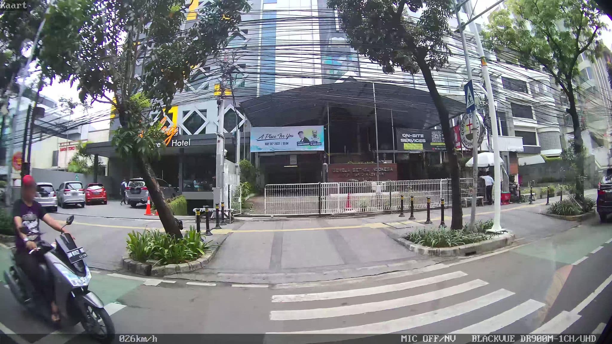 Street view near Hotel Rotta International, Jakarta — © kaart_1 (CC BY-SA · Mapillary)