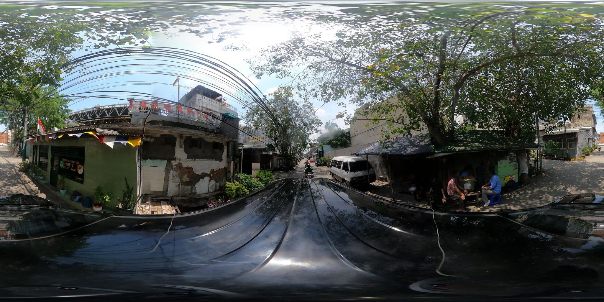 Street view near Hotel, Resto & Cafe Gajah Mada, Jakarta — © Kaart---360 (CC BY-SA · Mapillary)