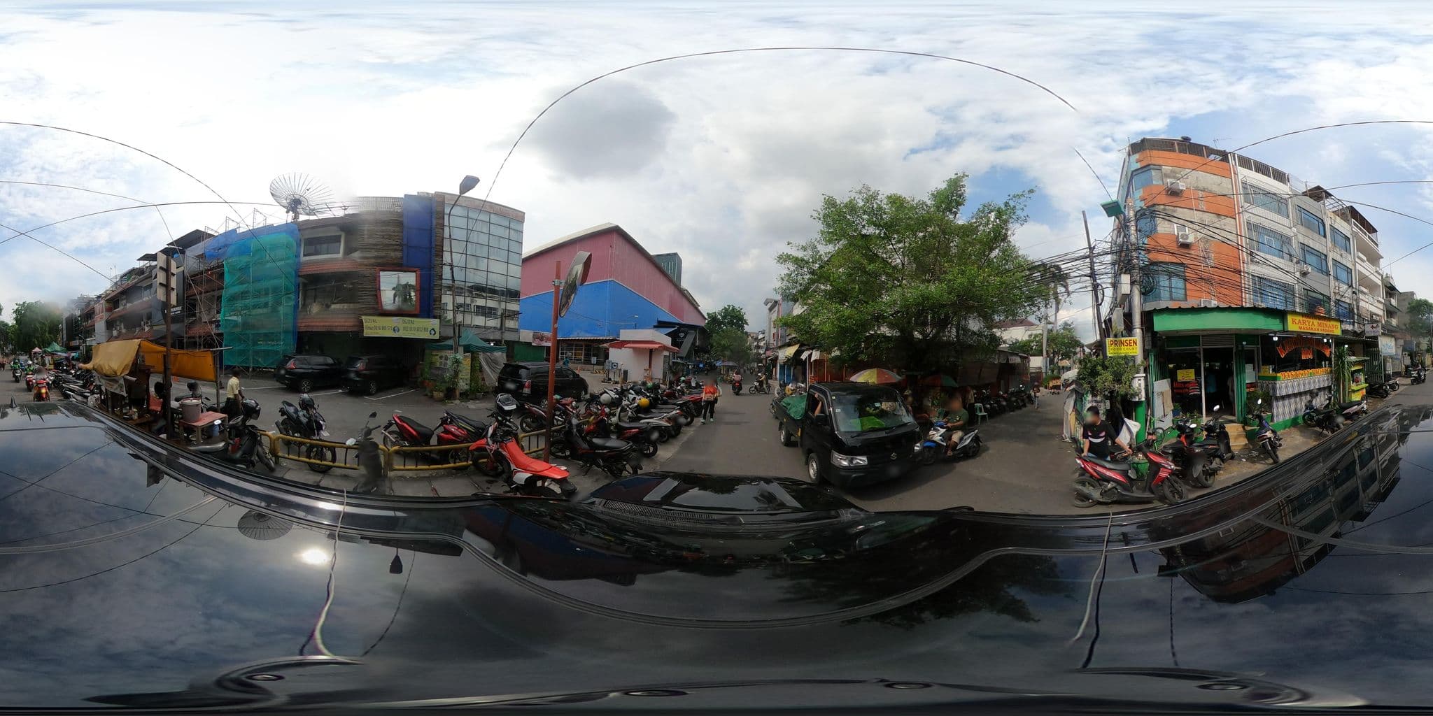 Street view near Grand Ancol Hotel, Jakarta — © Kaart---360 (CC BY-SA · Mapillary)