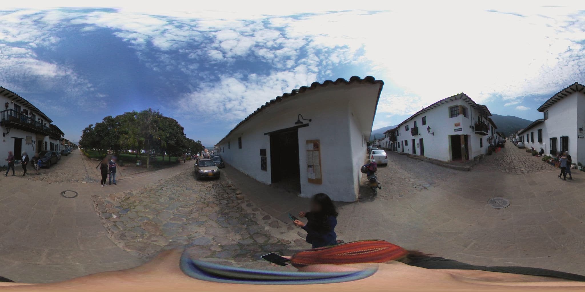 Street view near El Aldabón Alojamiento., Villa de Leyva — © ejegg (CC BY-SA · Mapillary)