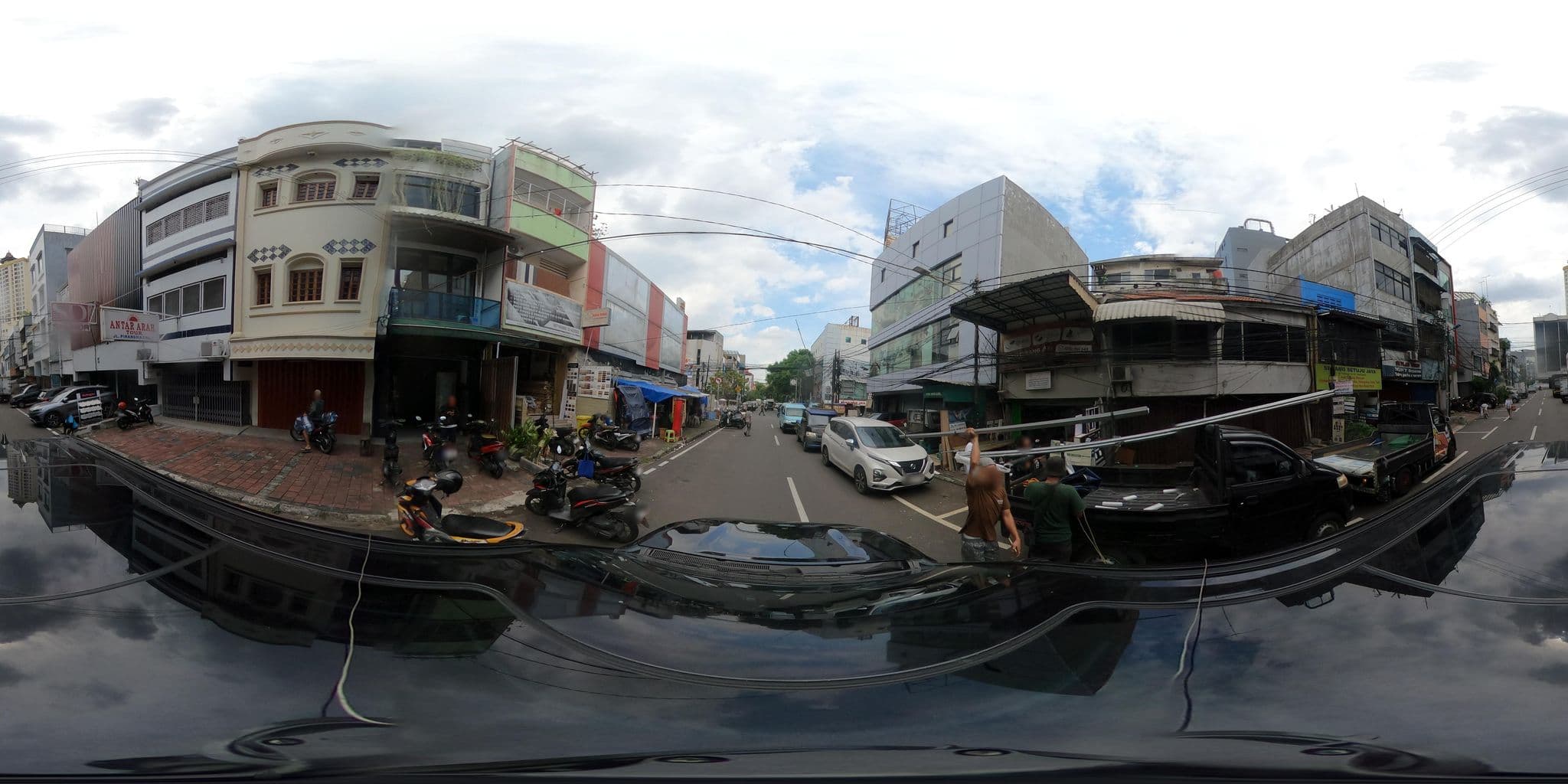 Street view near Hotel Fortuna Pintu Besar, Jakarta — © Kaart---360 (CC BY-SA · Mapillary)
