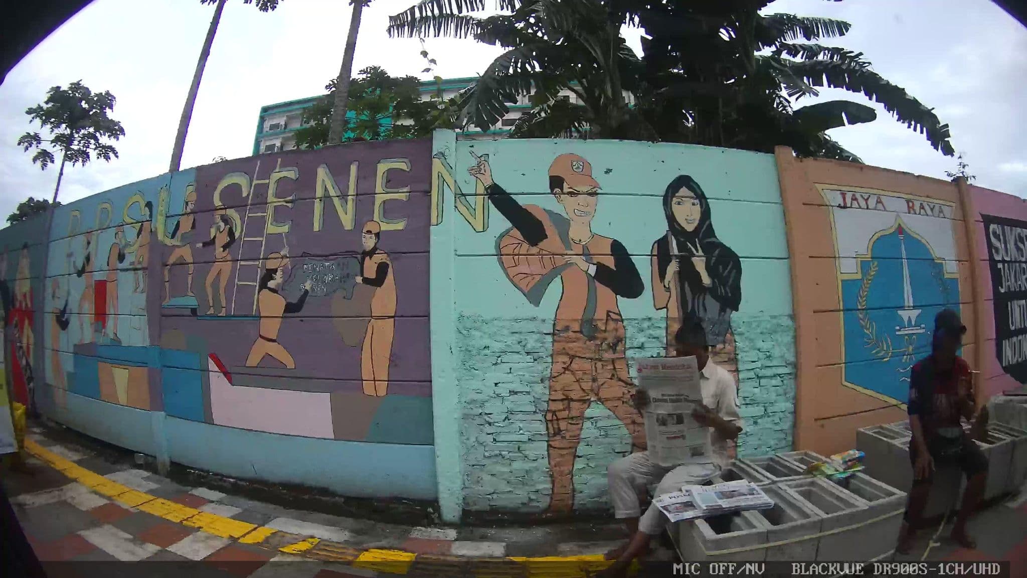 Street view near Hotel Gren Alia Prapatan, Jakarta — © Kaart---RIGHT (CC BY-SA · Mapillary)