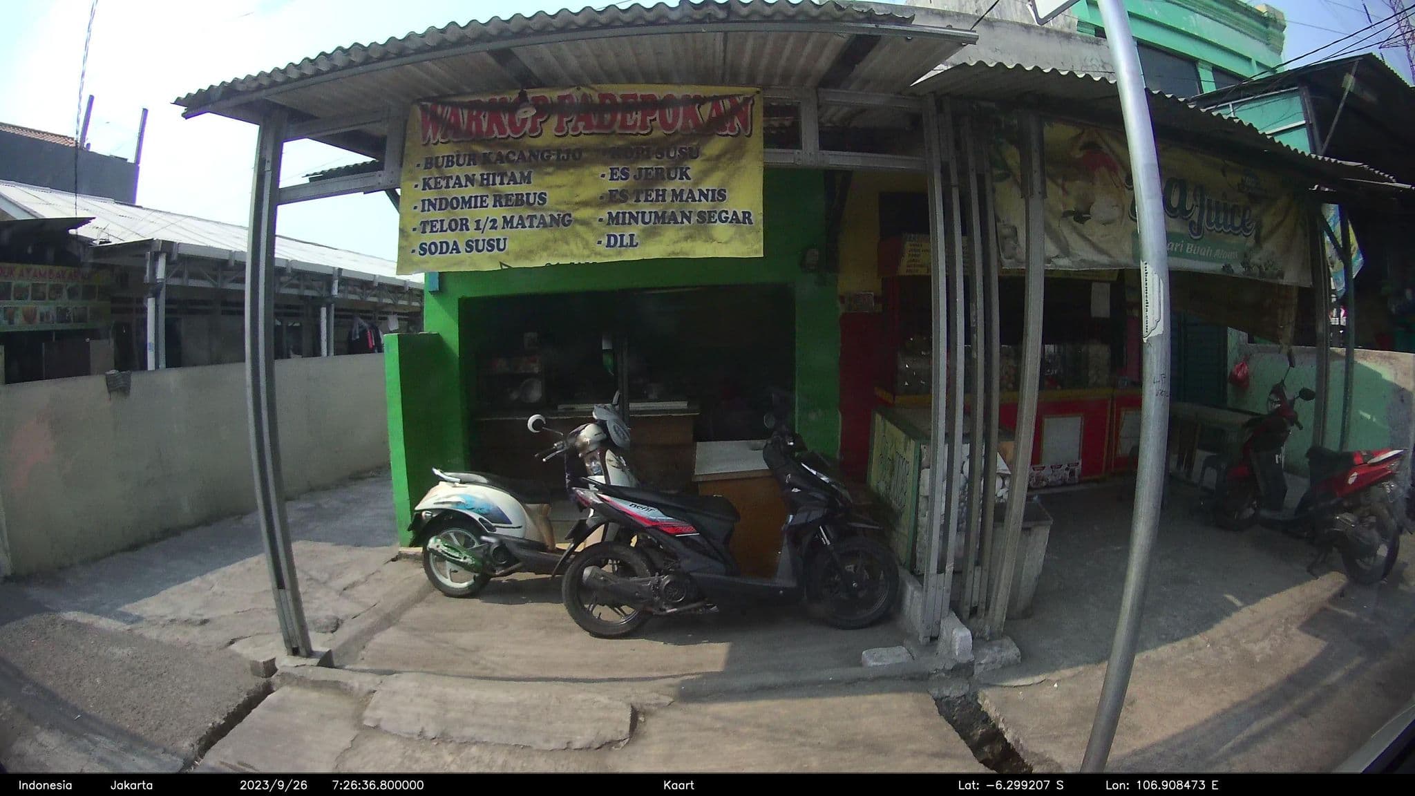 Street view near penginapan, Bekasi — © kaart_2 (CC BY-SA · Mapillary)