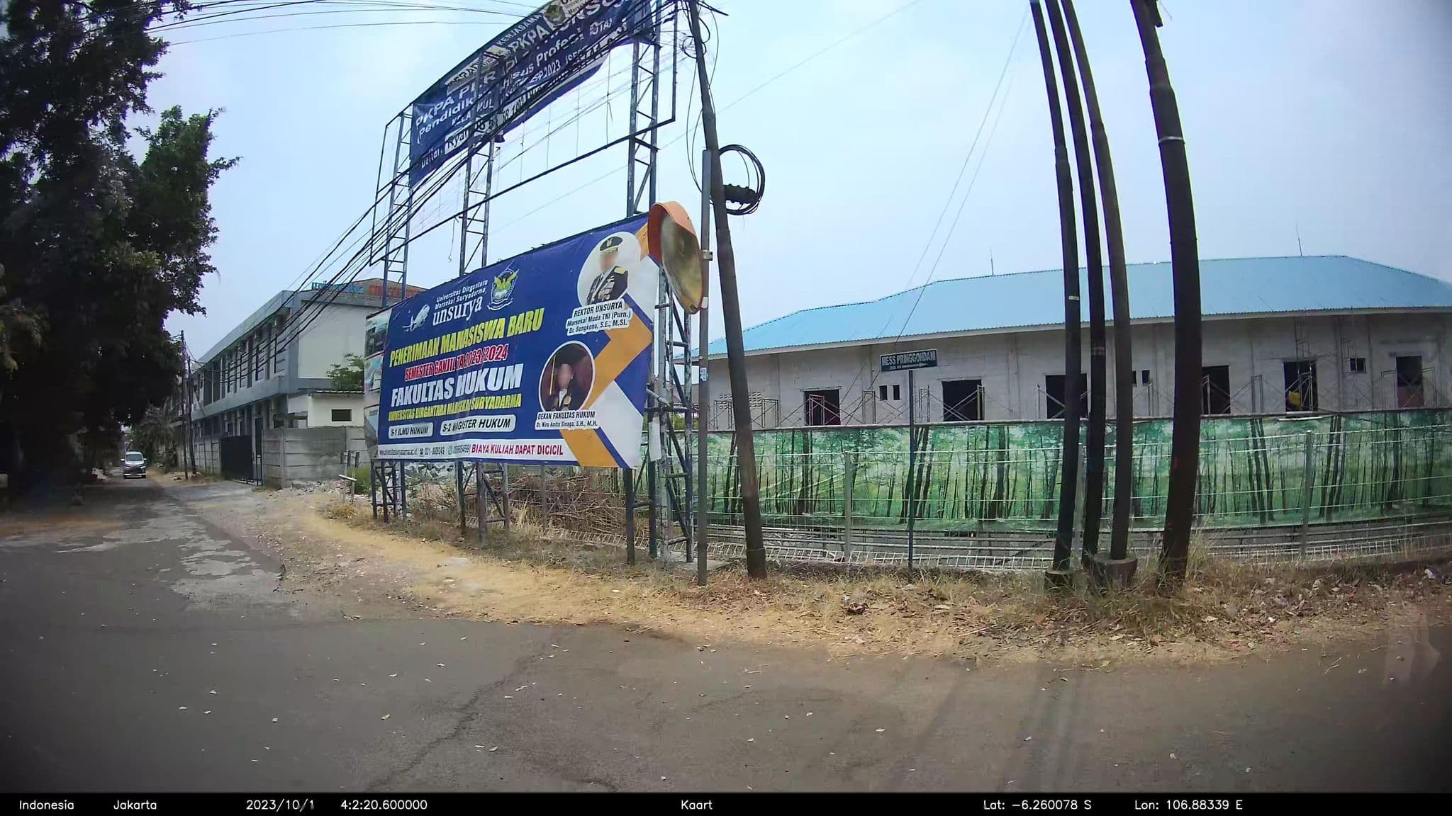 Street view near NFI Mess Halim PK, Jakarta — © kaart_2 (CC BY-SA · Mapillary)