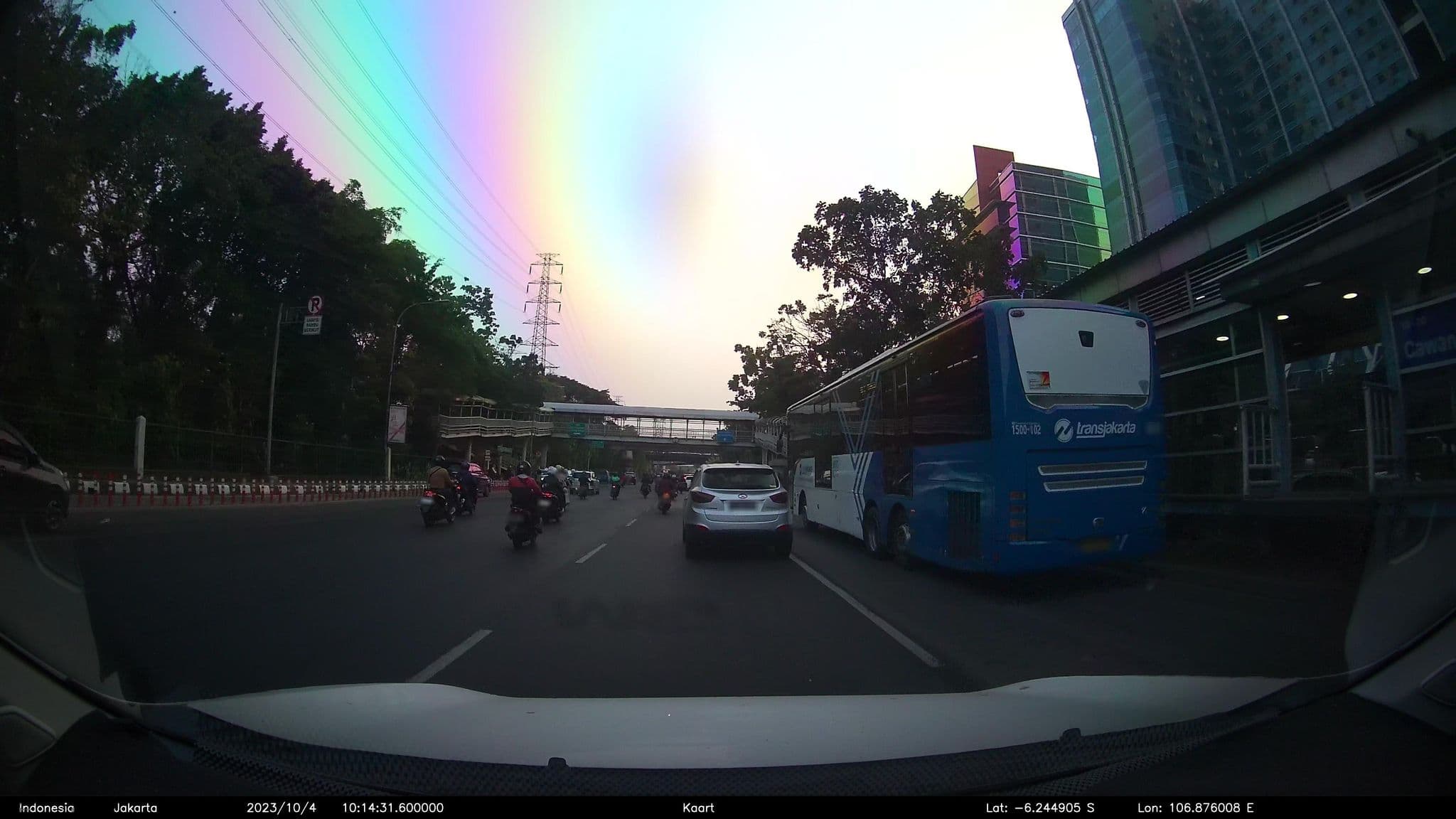 Street view near Park Hotel 609, Jakarta — © kaart5 (CC BY-SA · Mapillary)