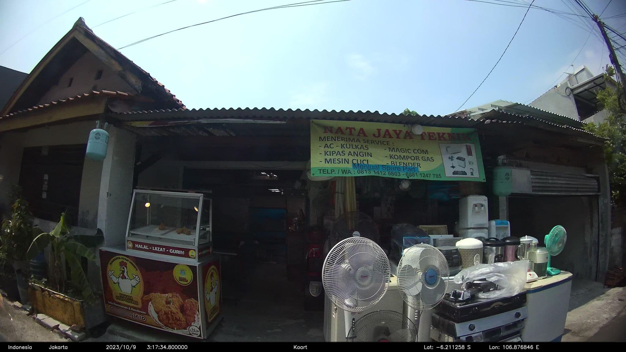 Street view near Pisangan Timur, Jakarta — © kaart_2 (CC BY-SA · Mapillary)