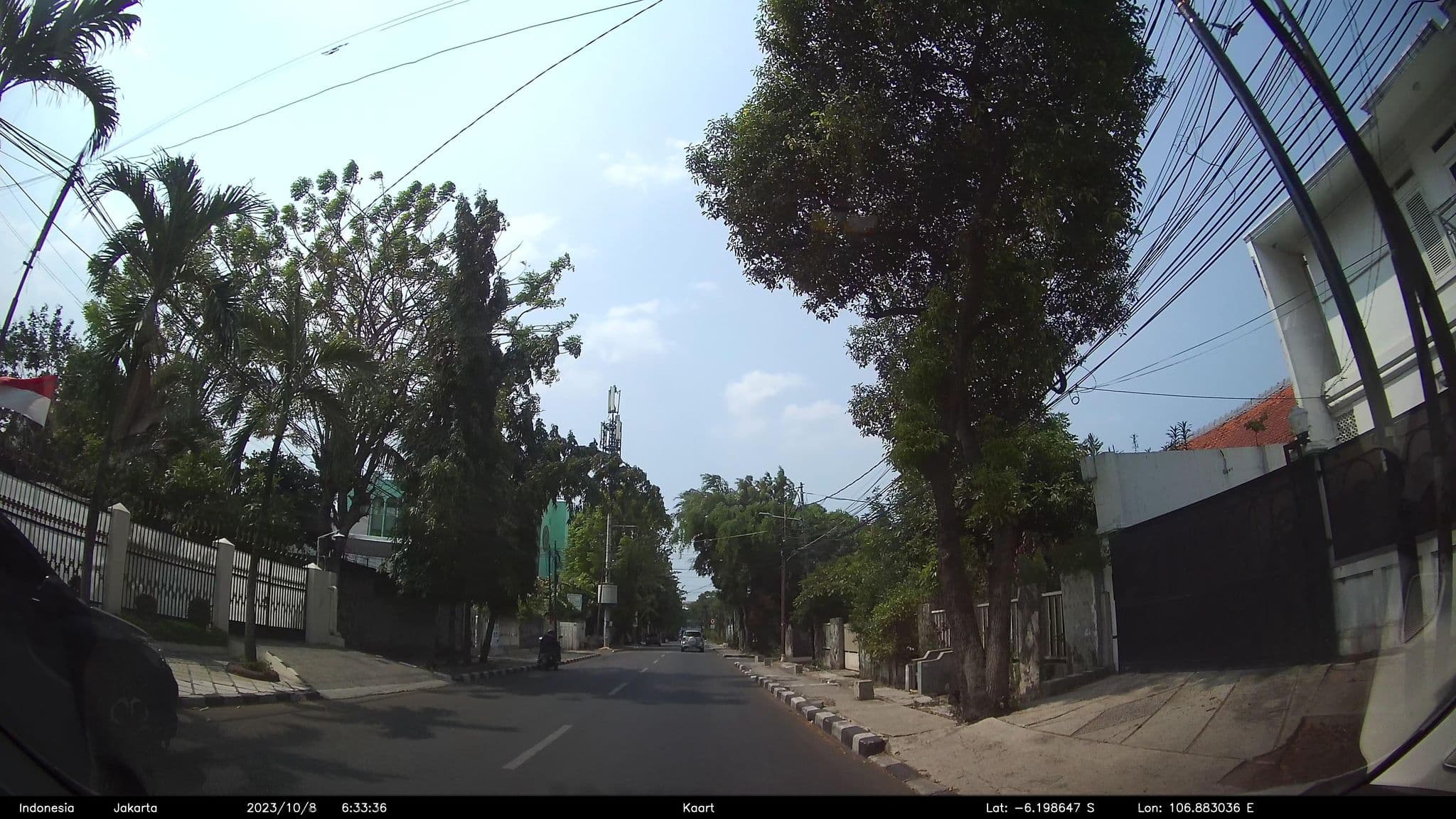 Street view near Kost Felix, Jakarta — © kaart_2 (CC BY-SA · Mapillary)
