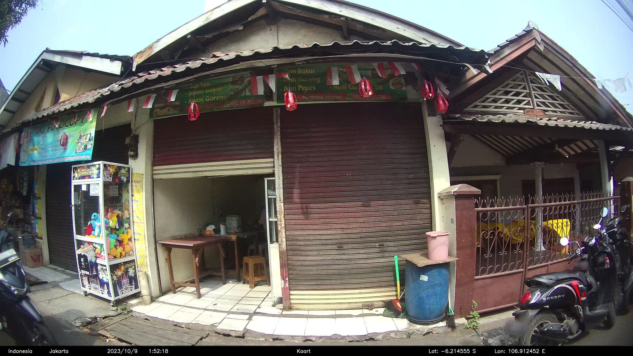 Street view near Buaran Hotel, Utan — © kaart_2 (CC BY-SA · Mapillary)