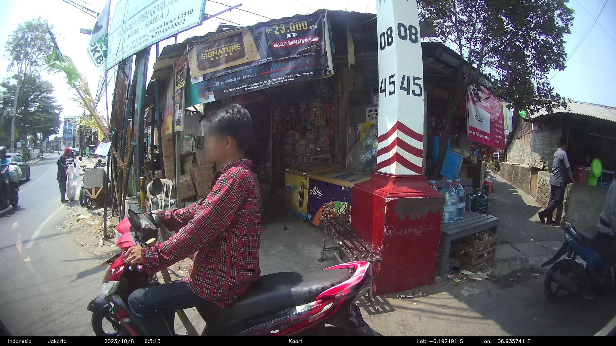 Street view near Airy Eco Syariah Cakung Penggilingan Raya 41 Jakarta, Utan — © kaart_2 (CC BY-SA · Mapillary)