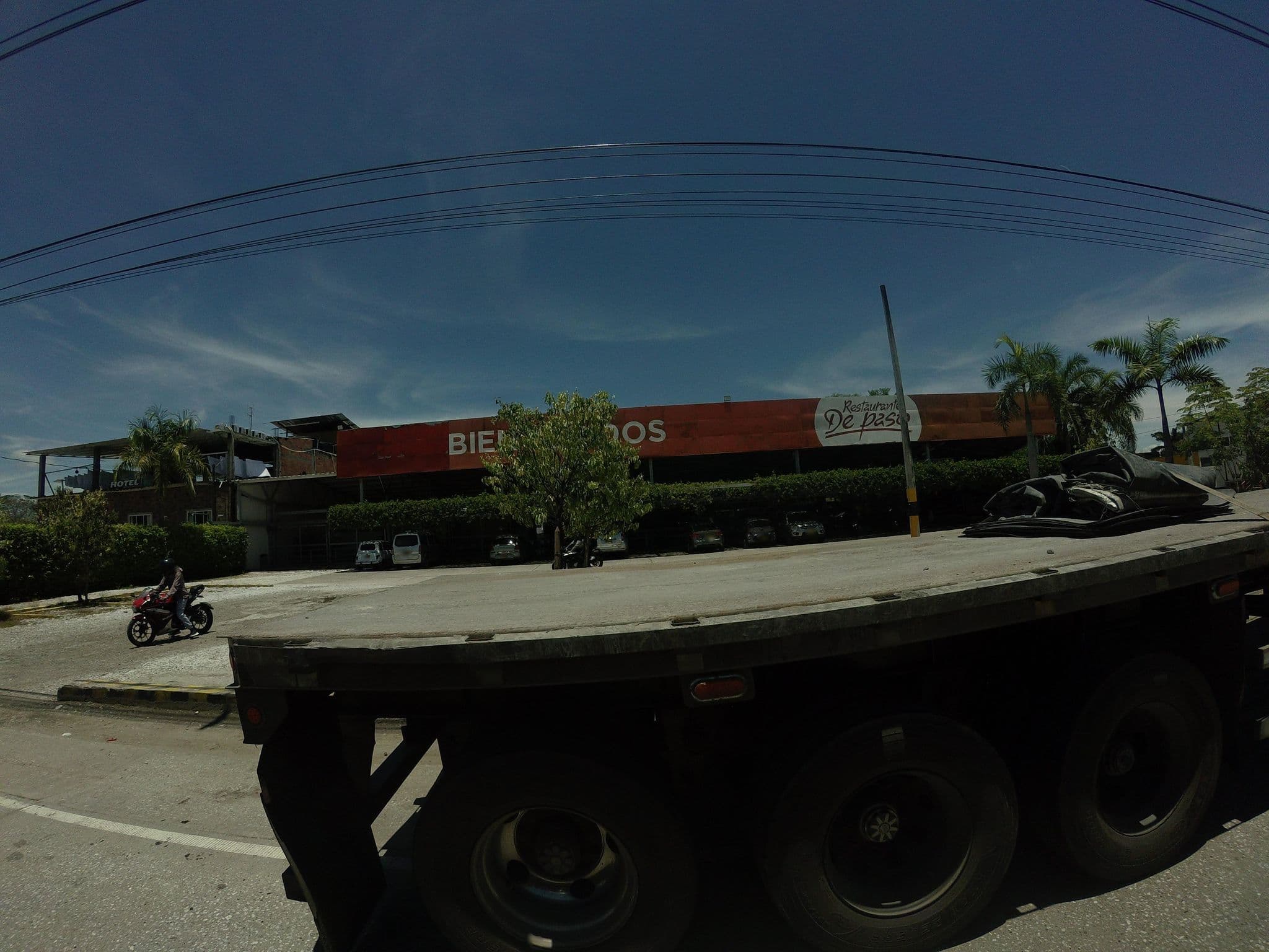 Street view near Hotel Mawill, Puerto Triunfo — © angoca (CC BY-SA · Mapillary)