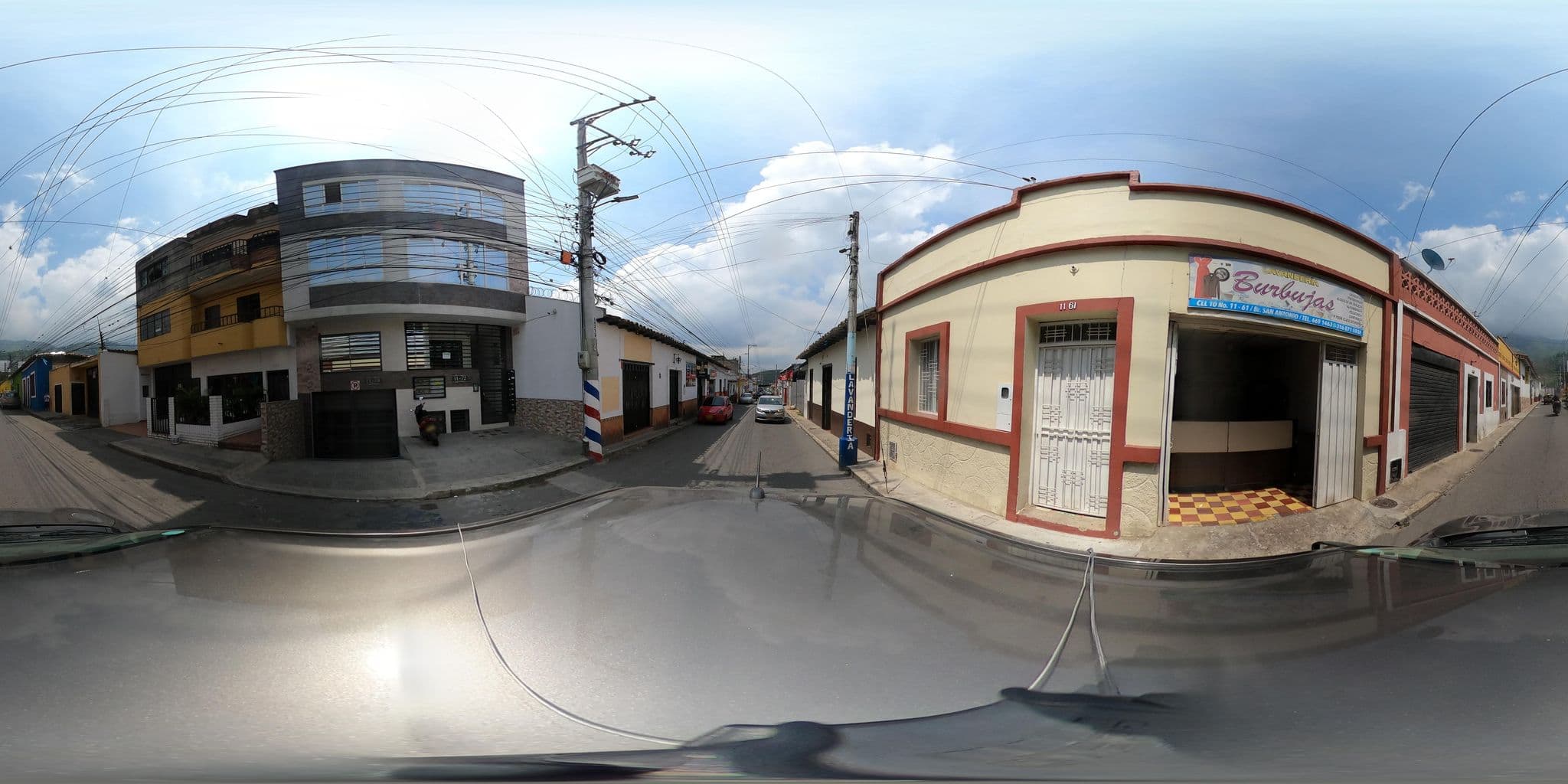 Street view near Hotel Boutique Casa Grande, Piedecuesta — © innerpace360 (CC BY-SA · Mapillary)
