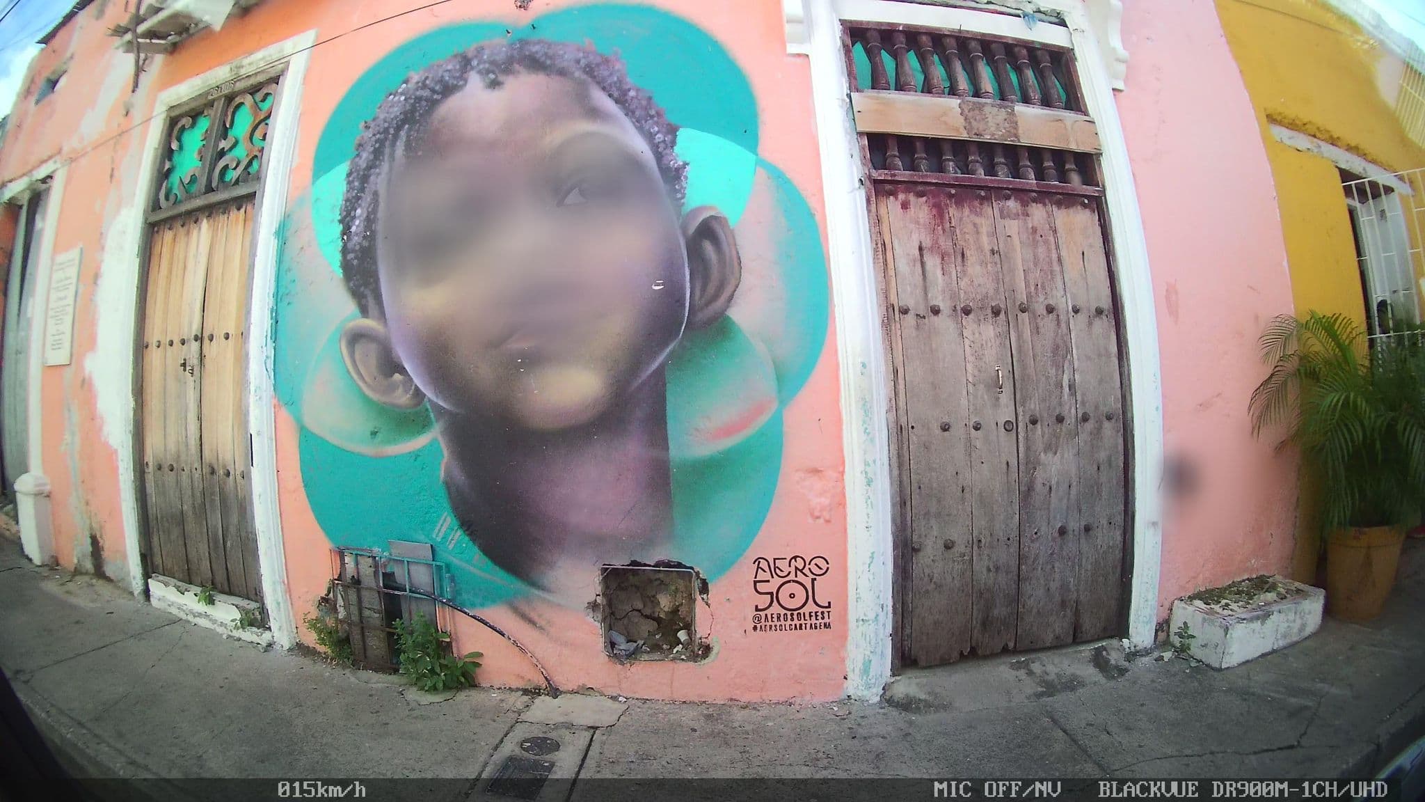 Street view near Patio de Getsemaní, Cartagena