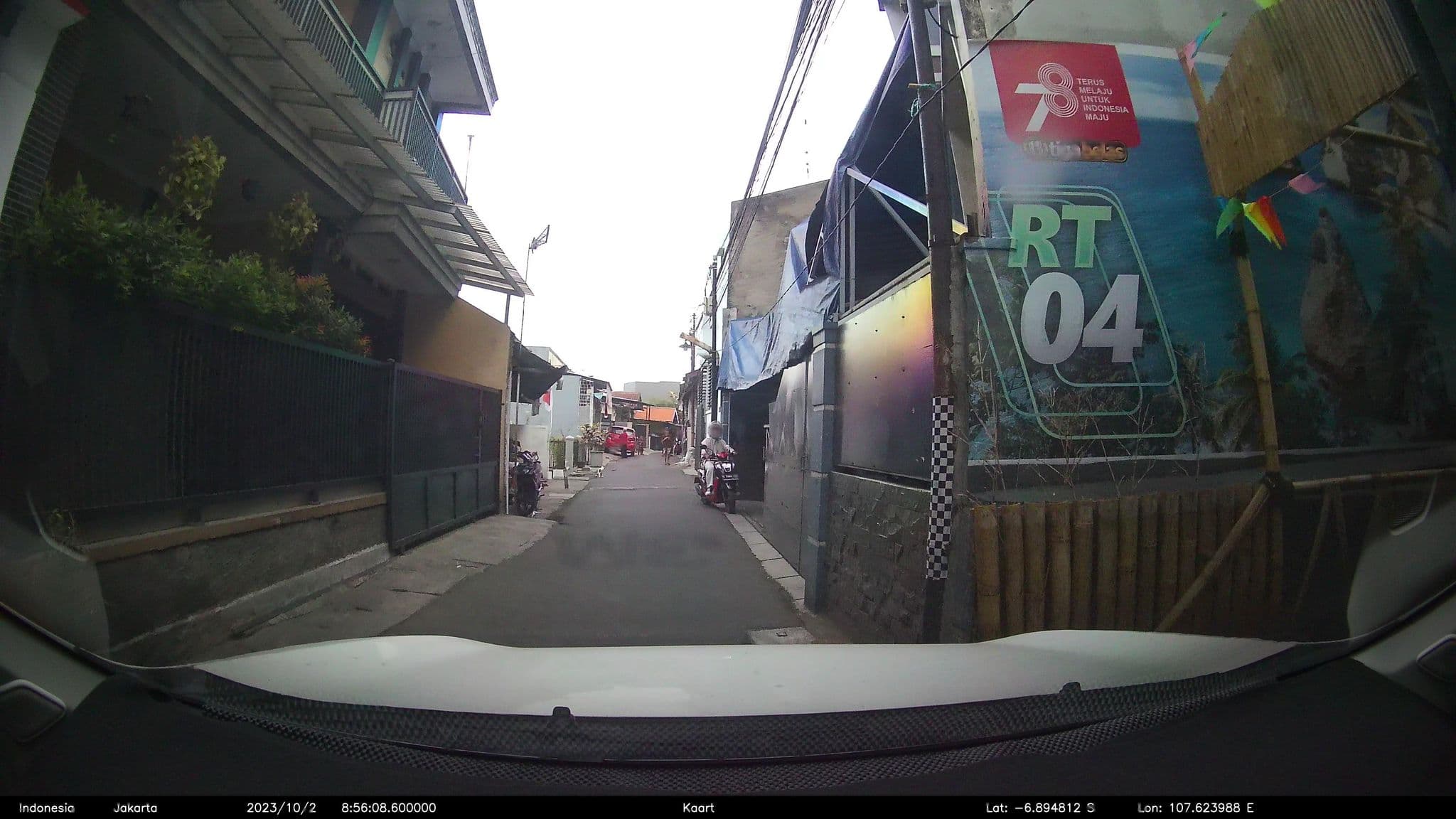 Street view near Hotel Grand Aquilla, Bandung — © kaart5 (CC BY-SA · Mapillary)