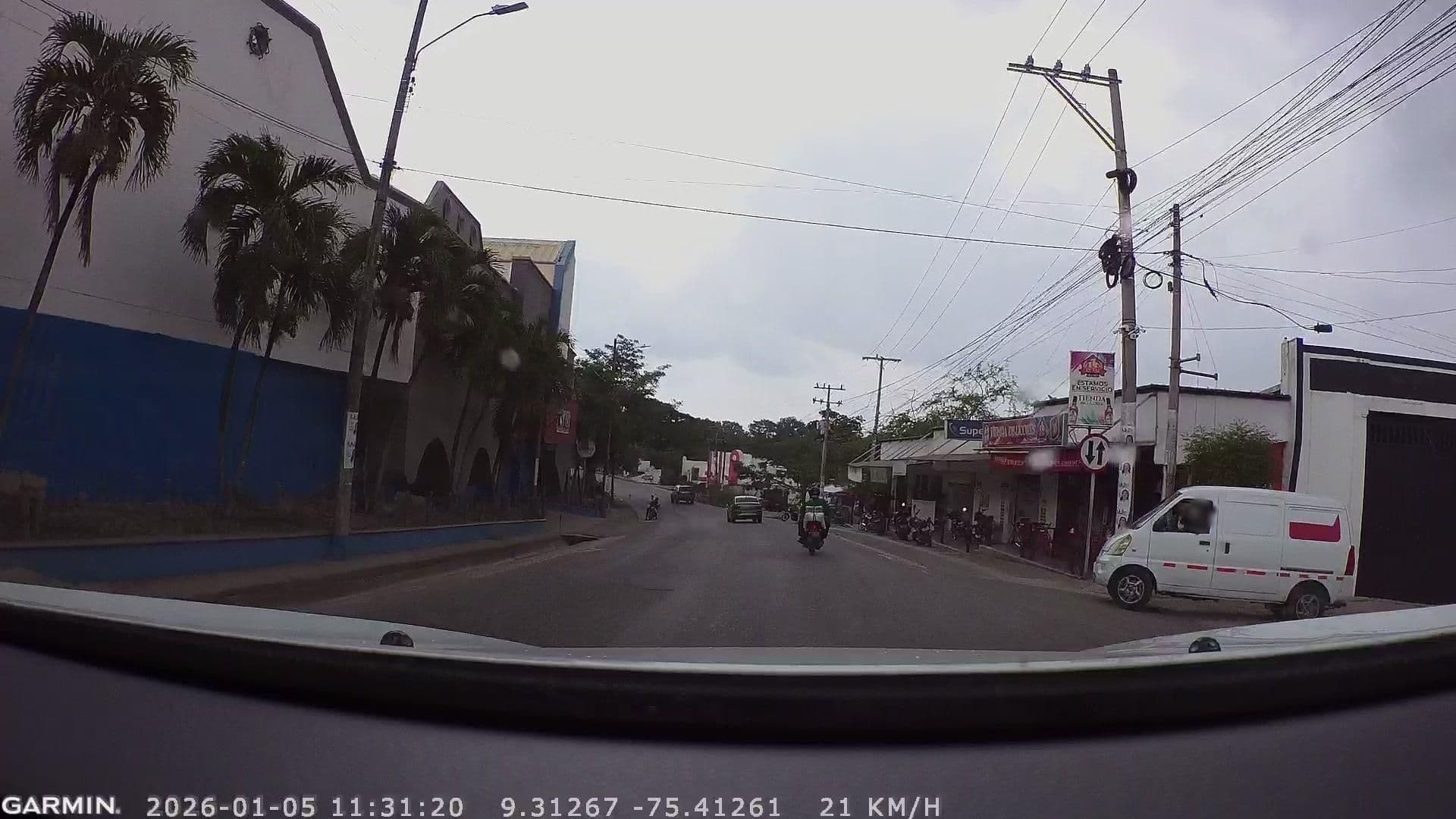 Street view near El Crucero Motel, Sincelejo — © JulySuarezUn (CC BY-SA · Mapillary)